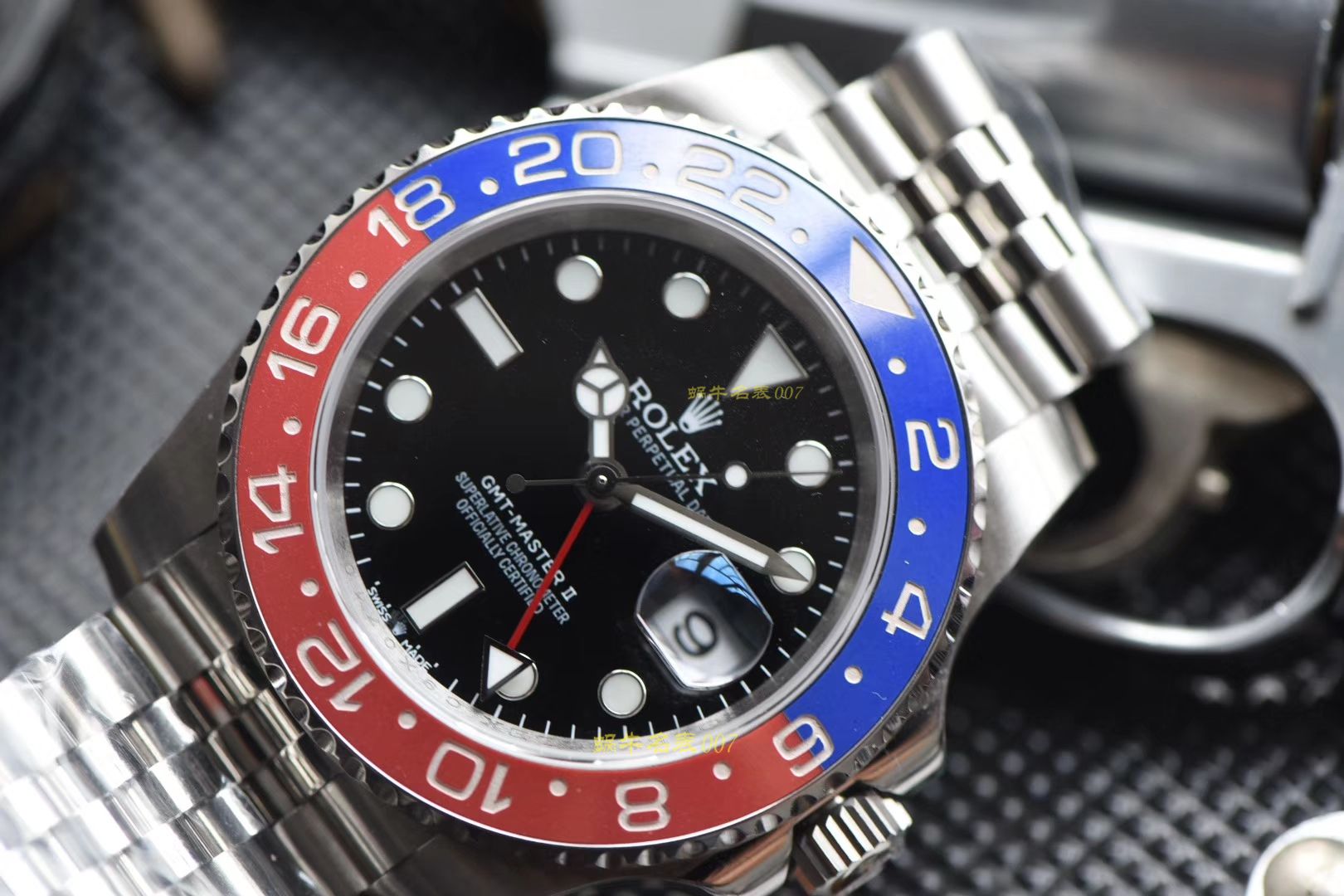 视频评测劳力士格林尼治型II系列126710BLRO-0001腕表  DJ超級格林尼治二代126710 可乐圈GMT！真正红蓝陶瓷圈3186机芯   / R299