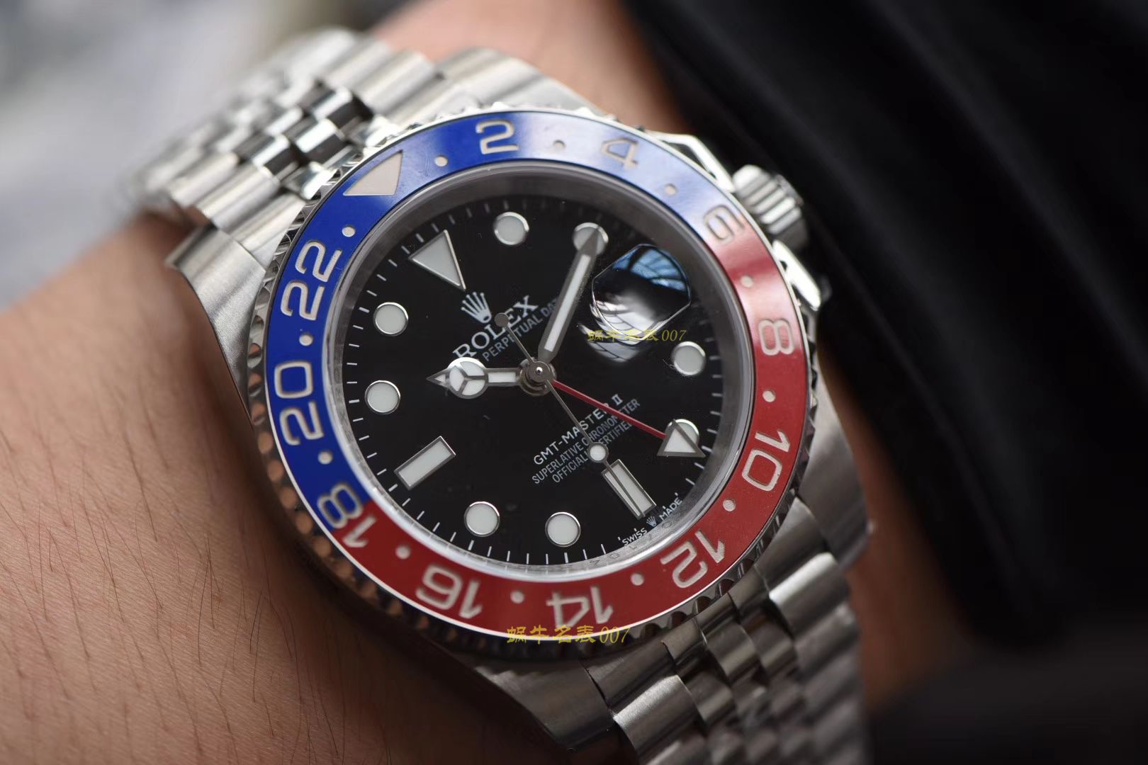 视频评测劳力士格林尼治型II系列126710BLRO-0001腕表  DJ超級格林尼治二代126710 可乐圈GMT！真正红蓝陶瓷圈3186机芯   / R299