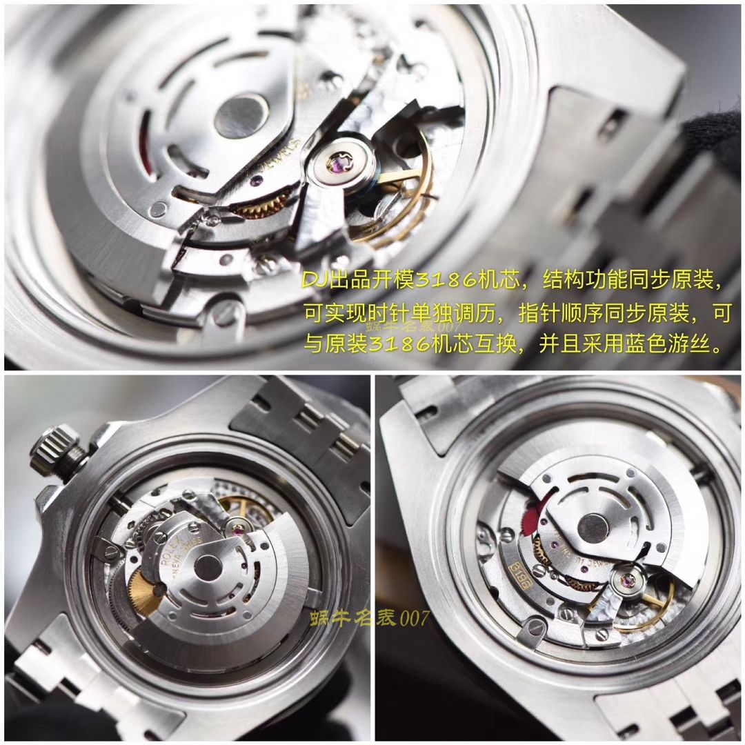   视频讲解  劳力士格林尼治型II系列m126710blnr-0002腕表  DJ最新升级克隆3186机芯劳力士格林尼治型I二代黑篮圈   / R300