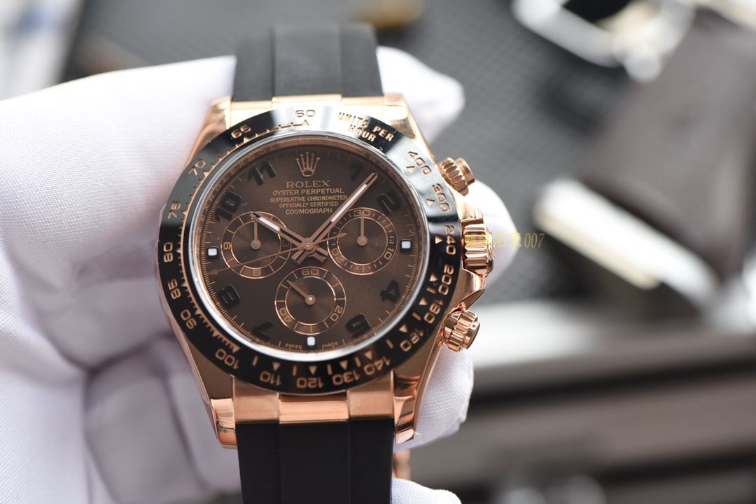   AR  劳力士ROLEX宇宙计型迪通拿系列116515LN-L(FC) 咖啡面腕表 / R200