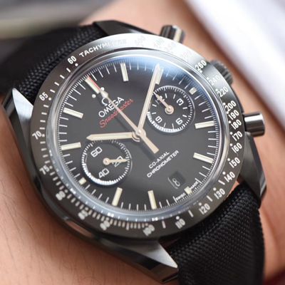 视频评测OM厂精  欧米茄超霸系列311.92.44.51.01.003腕表(欧米茄月之暗面)