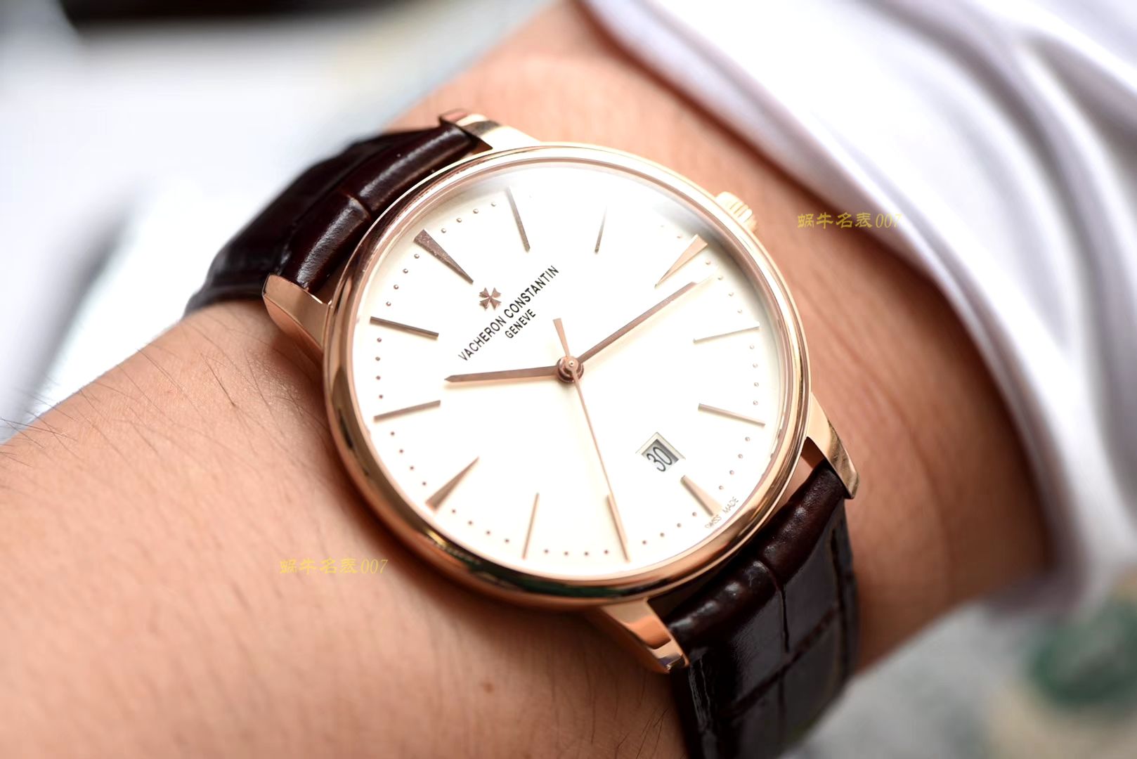 江诗丹顿传承系列85180/000J-9231腕表     / JS197