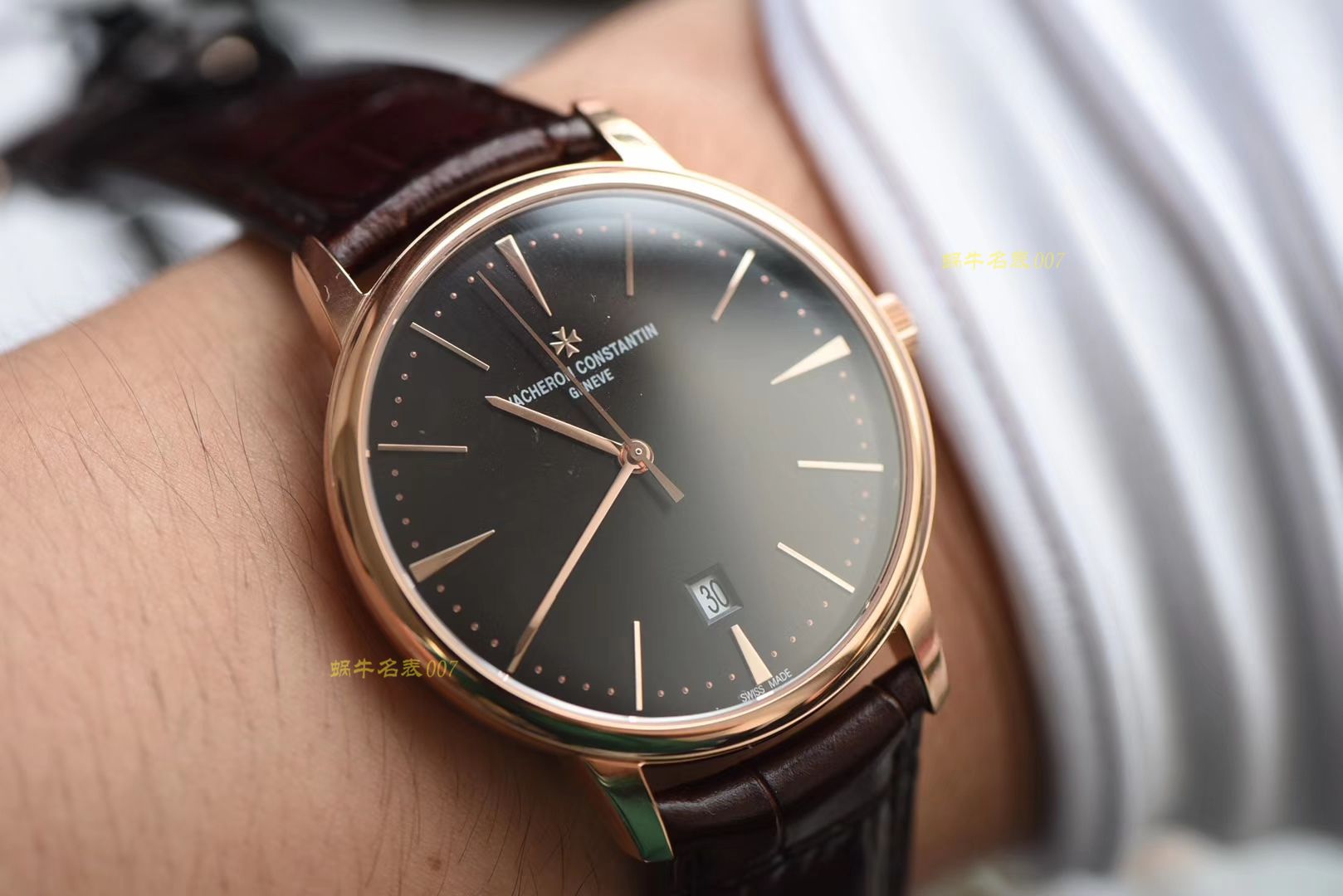 江诗丹顿传承系列85180/000J-9231腕表     / JS197