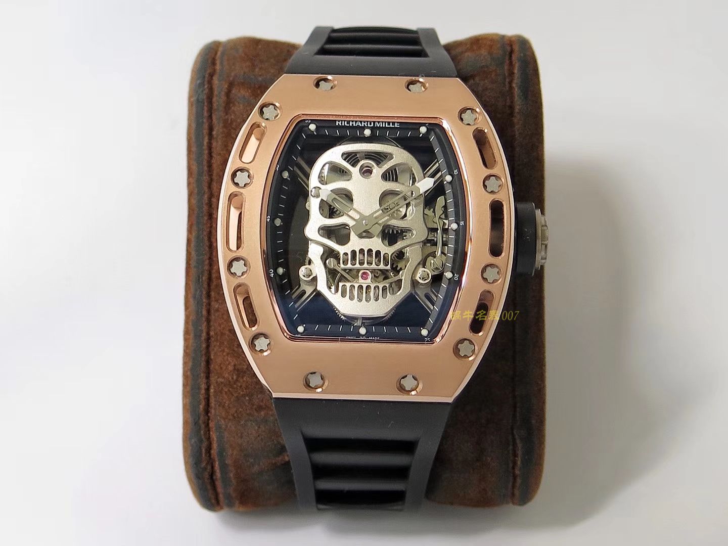 RICHARD MILLE 里查德米尔男士系列RM 52-01腕表  理查德米勒骷髅头陀飞轮   / RM052FD