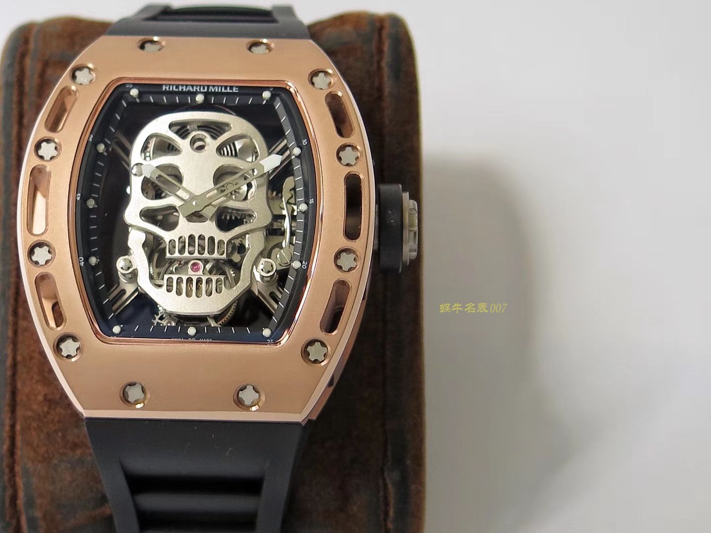 RICHARD MILLE 里查德米尔男士系列RM 52-01腕表  理查德米勒骷髅头陀飞轮   / RM052FD