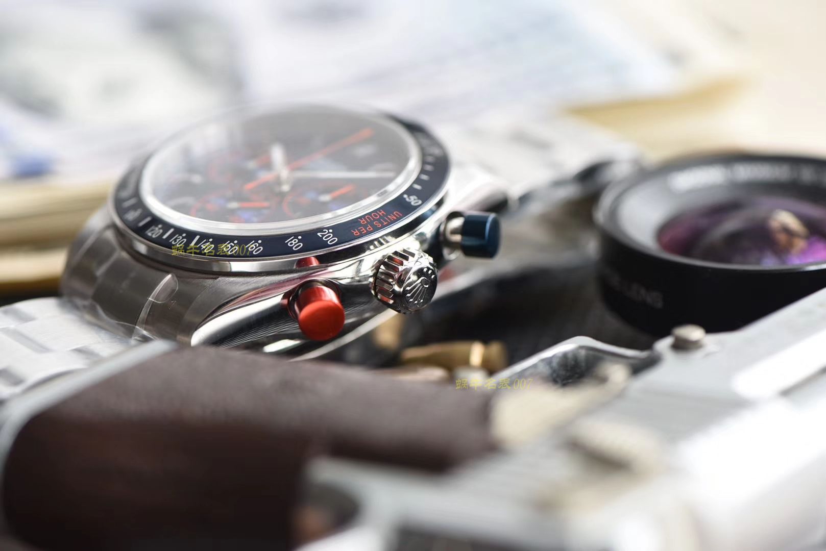 视频评测劳力士“Spike Lee”限量版迪通拿 全球限量40只，纽约尼克斯队的主面，背透的劳力士 / R301