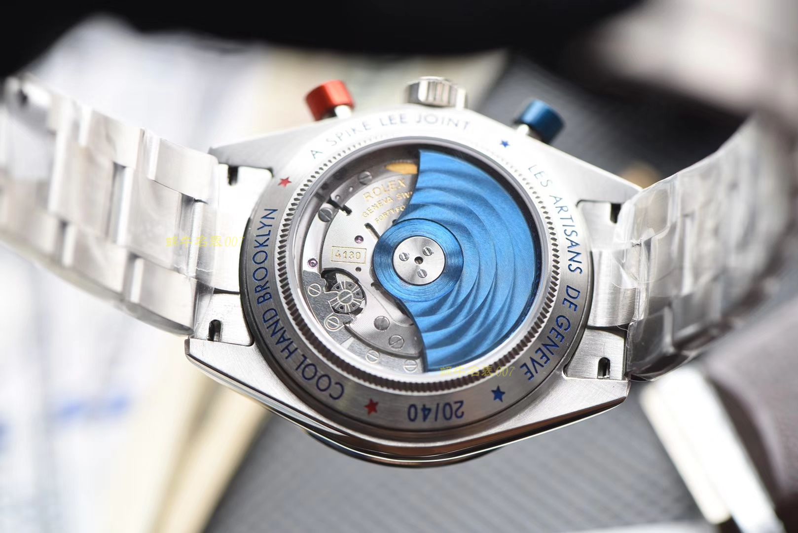 视频评测劳力士“Spike Lee”限量版迪通拿 全球限量40只，纽约尼克斯队的主面，背透的劳力士 / R301