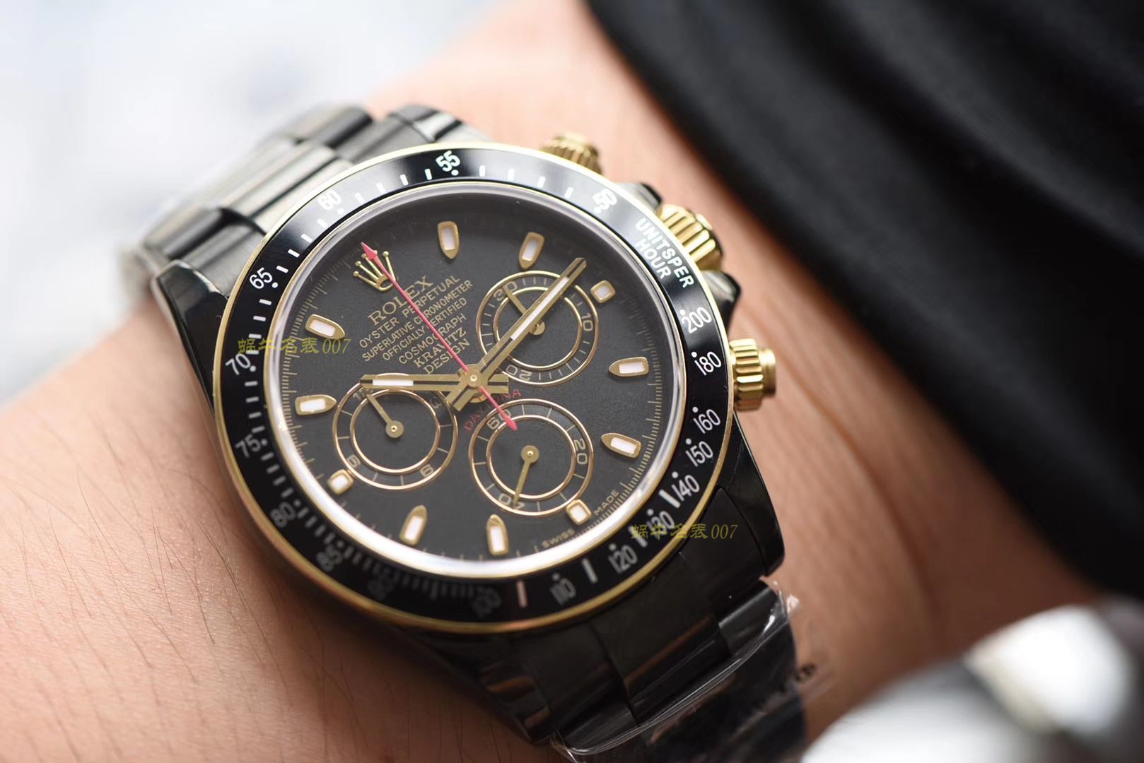 视频评测劳力士“Spike Lee”限量版迪通拿 全球限量40只，纽约尼克斯队的主面，背透的劳力士 / R301