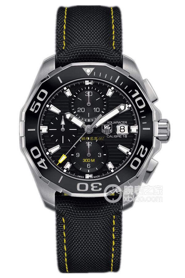 视频评测泰格豪雅竞潜系列CAY211A.BA0927腕表，CAY211A.FC6361，泰格豪雅竞潜系列原单计时机械表，搭载原装瑞士ETA7750机械机芯 / TG065