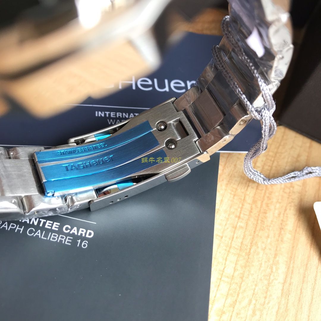 视频评测泰格豪雅竞潜系列CAY211A.BA0927腕表，CAY211A.FC6361，泰格豪雅竞潜系列原单计时机械表，搭载原装瑞士ETA7750机械机芯 / TG065