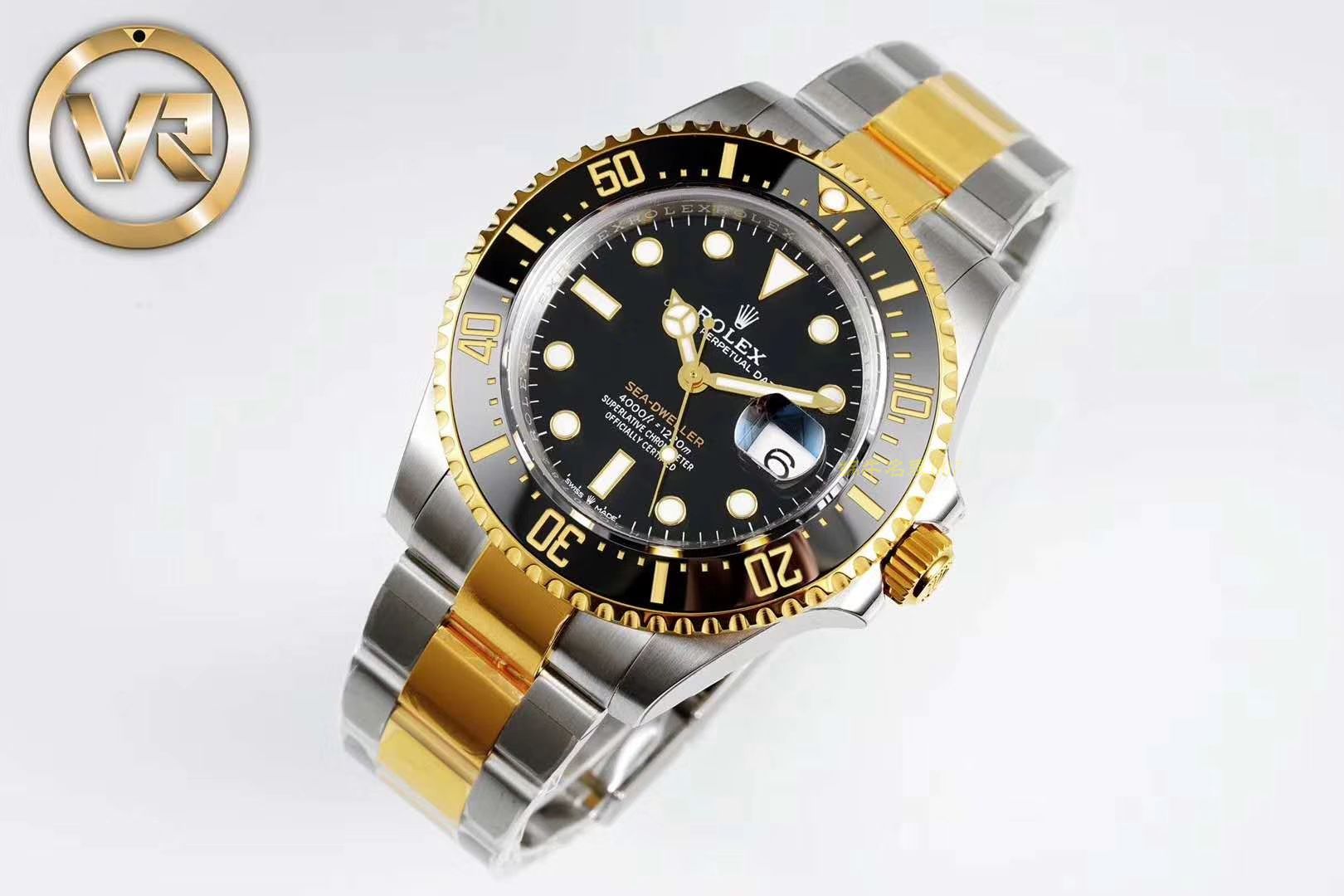 劳力士海使型系列m126603-0001腕表  VR海使单红鬼王43MM K金版本包金   / R303