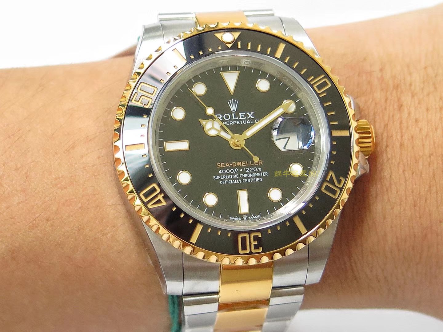 劳力士海使型系列m126603-0001腕表  VR海使单红鬼王43MM K金版本包金   / R303