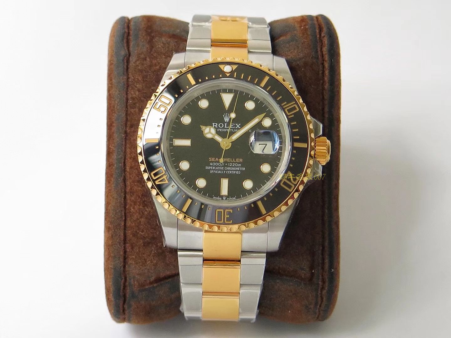 劳力士海使型系列m126603-0001腕表  VR海使单红鬼王43MM K金版本包金   / R303