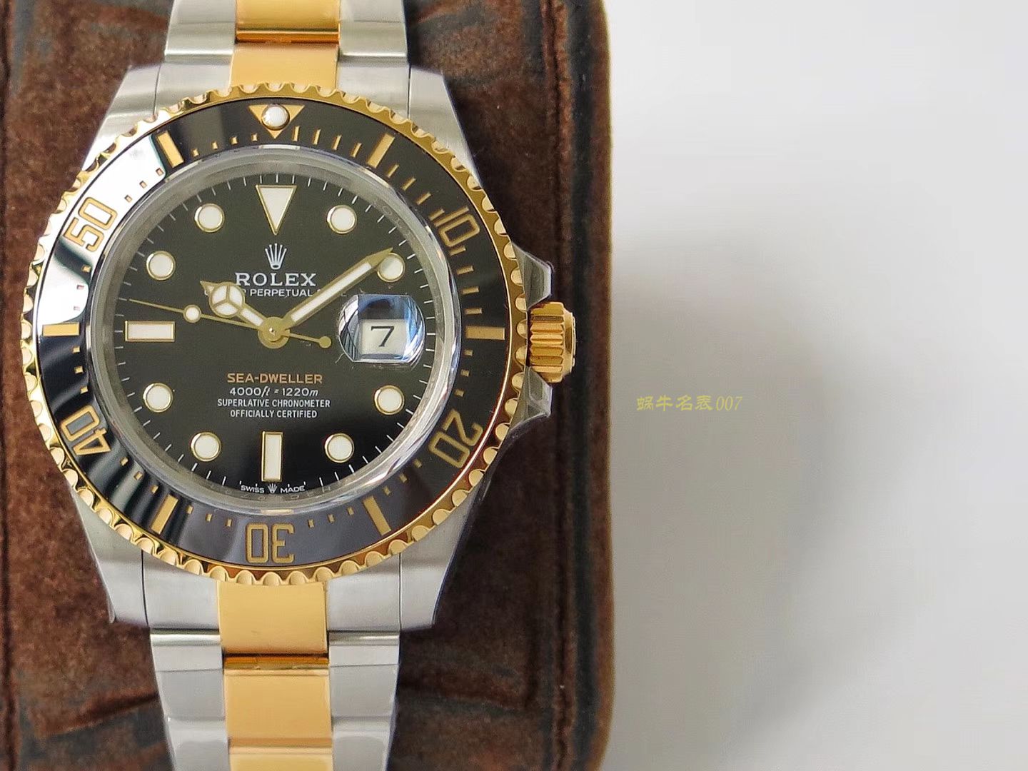 劳力士海使型系列m126603-0001腕表  VR海使单红鬼王43MM K金版本包金   / R303