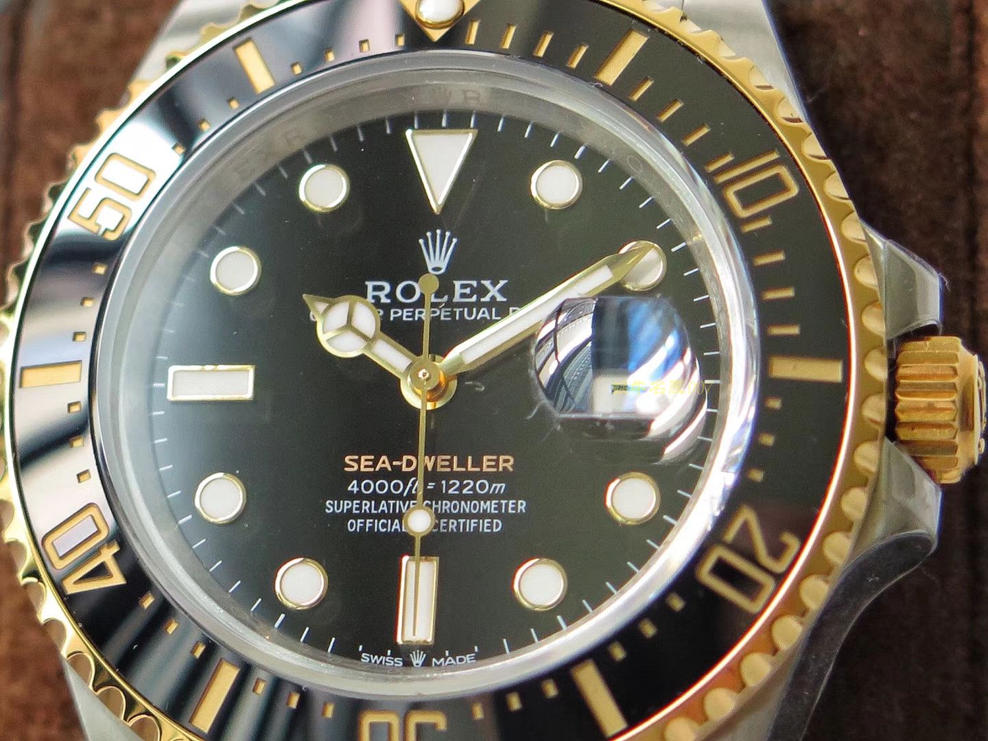 劳力士海使型系列m126603-0001腕表  VR海使单红鬼王43MM K金版本包金   / R303