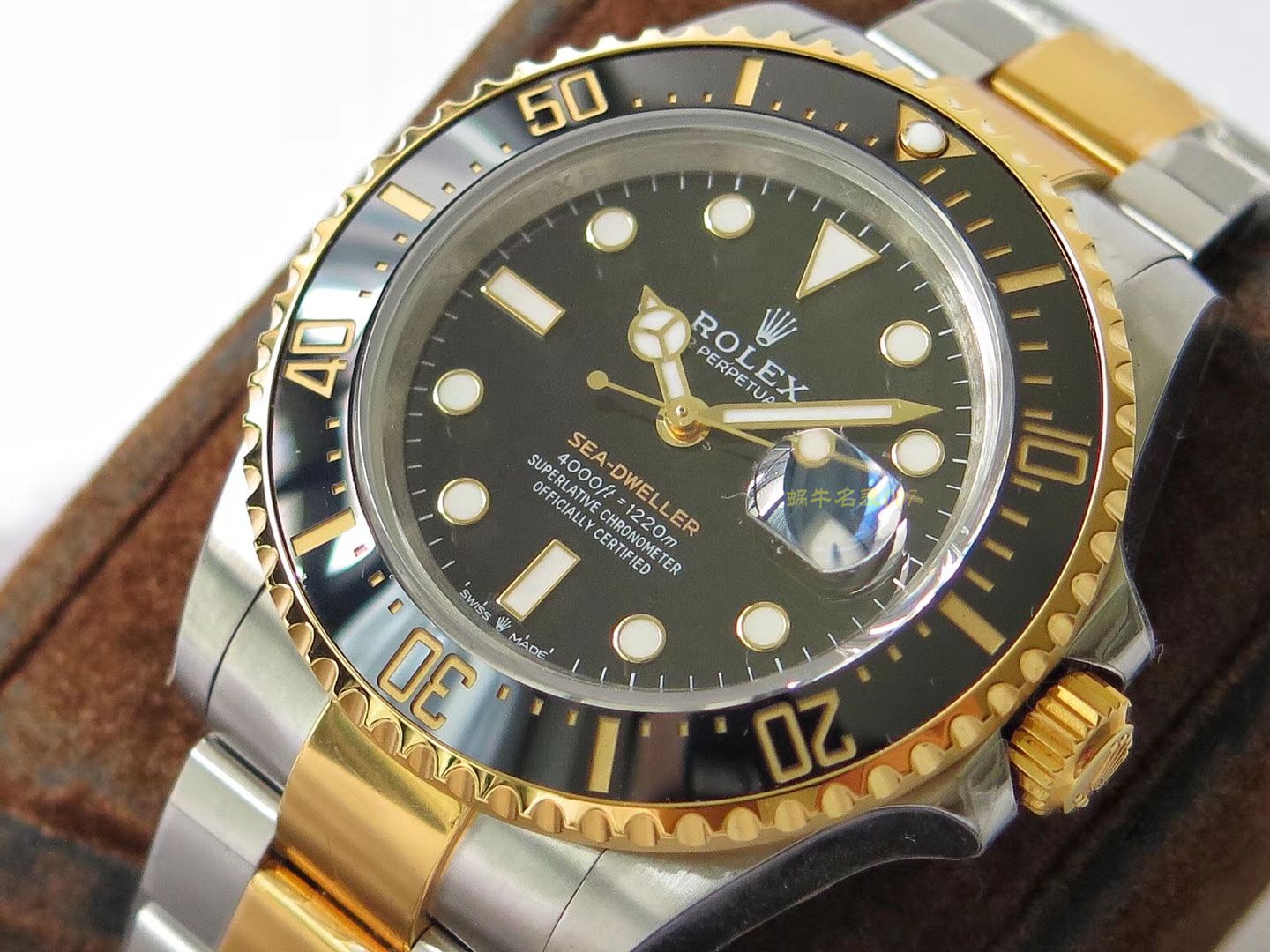 劳力士海使型系列m126603-0001腕表  VR海使单红鬼王43MM K金版本包金   / R303