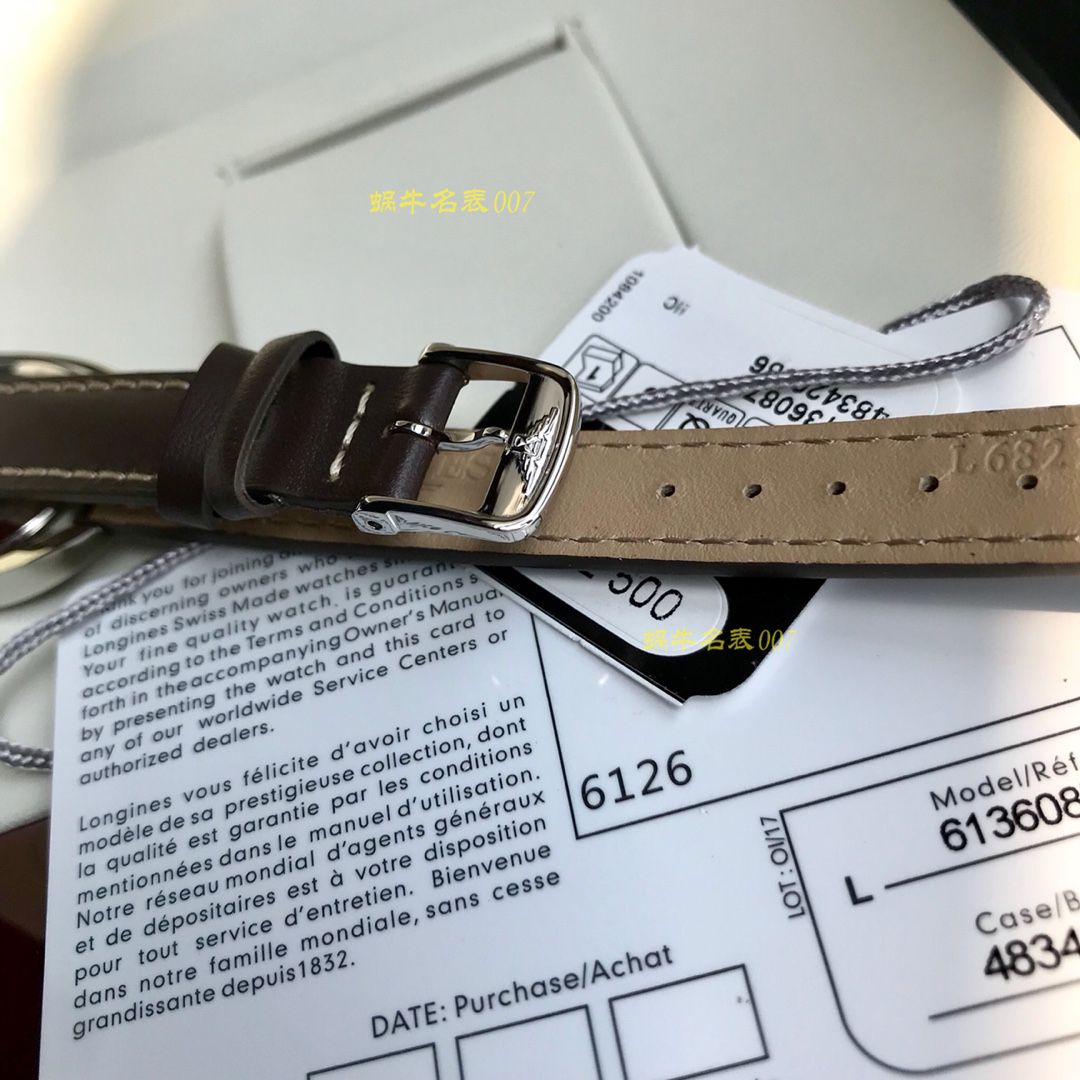   渠道原单真钻  浪琴马术系列L6.136.0.87.2腕表女装 / L108