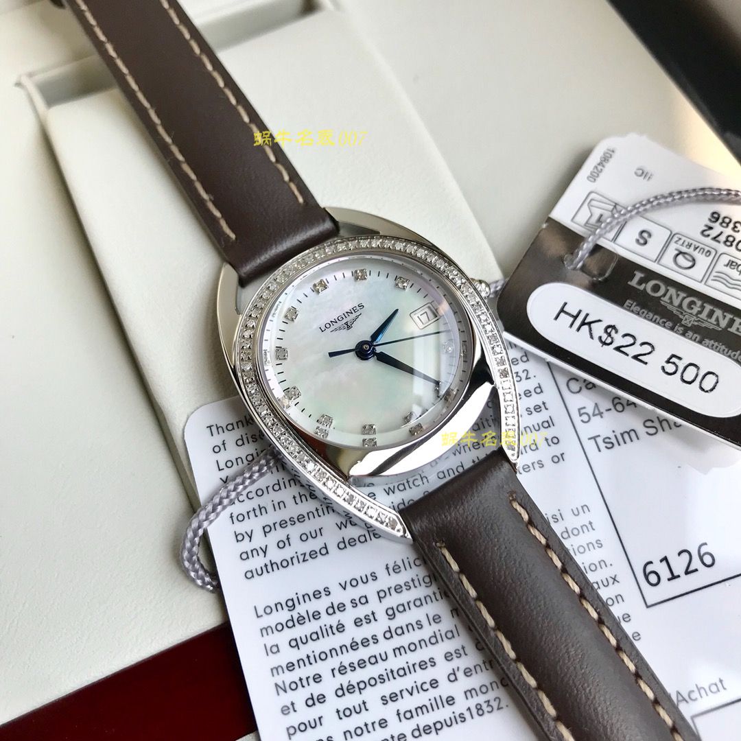   渠道原单真钻  浪琴马术系列L6.136.0.87.2腕表女装 / L108