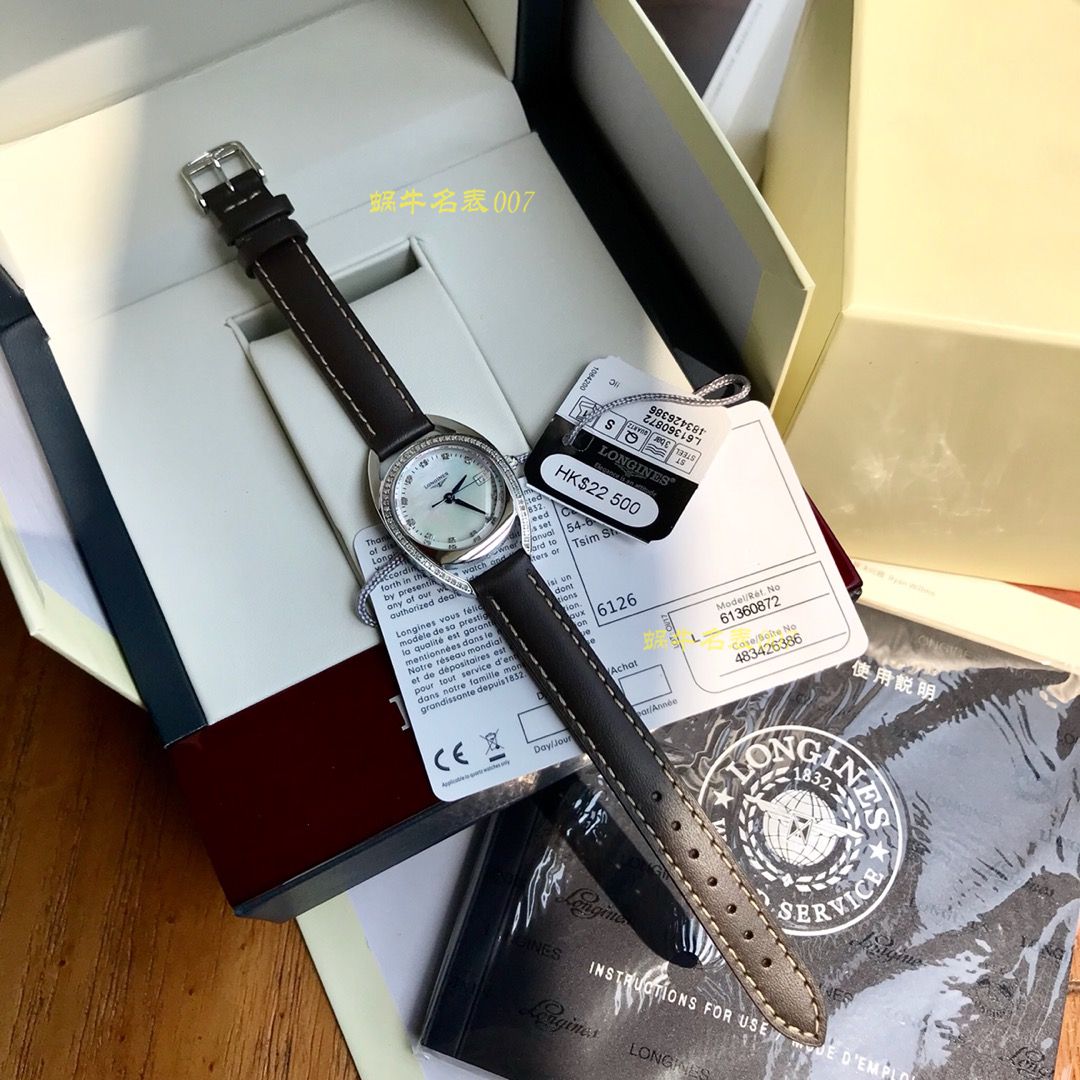   渠道原单真钻  浪琴马术系列L6.136.0.87.2腕表女装 / L108