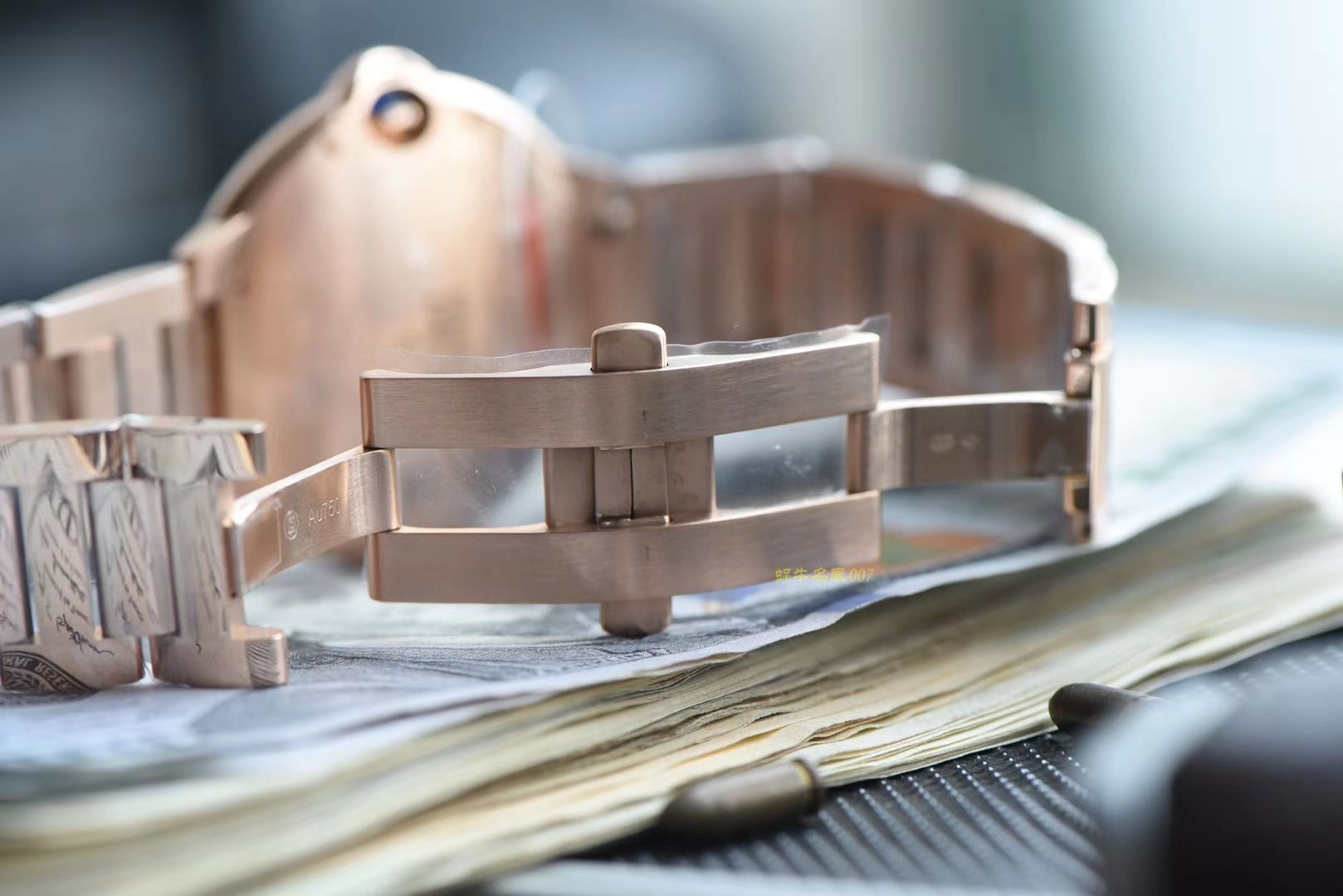 CARTIER卡地亚蓝气球系列W69006Z2腕表    V6厂蓝气球全玫瑰金款 / K210