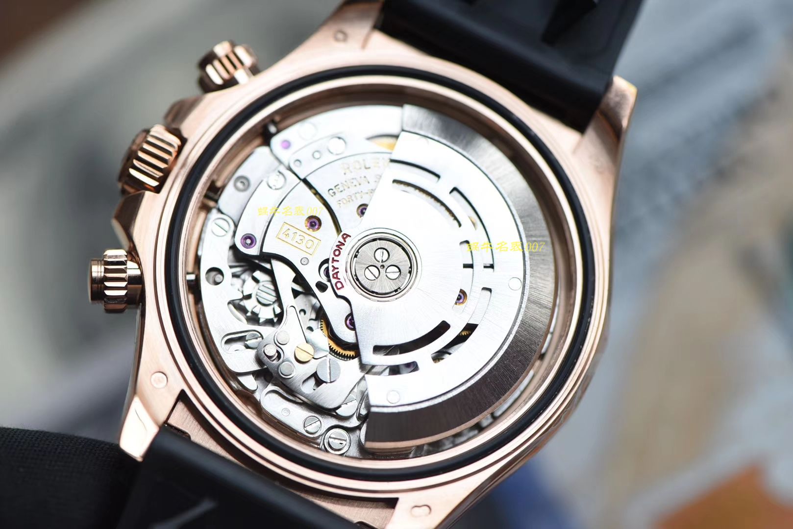 视频评测N厂超级胶带款4130迪通拿  Rolex劳力士宇宙计型迪通拿系列M116515ln-0019腕表 / R306