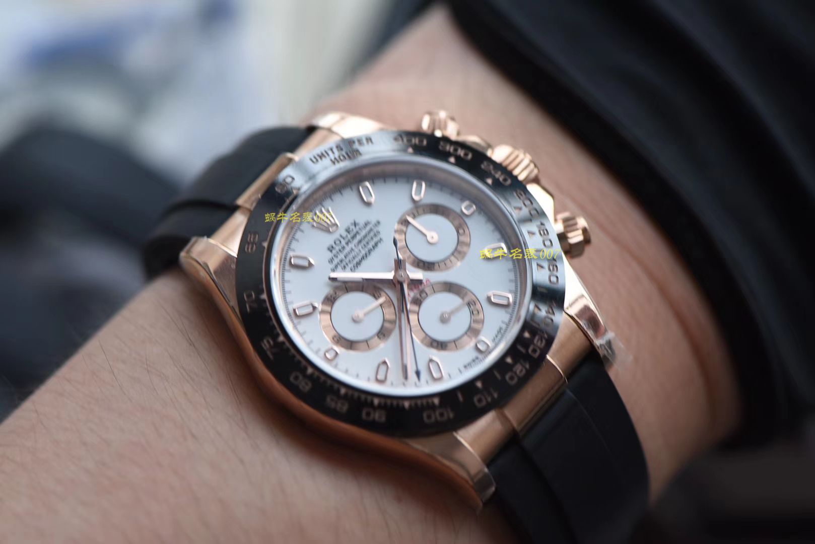 视频评测N厂超级胶带款4130迪通拿  Rolex劳力士宇宙计型迪通拿系列M116515ln-0019腕表 / R306