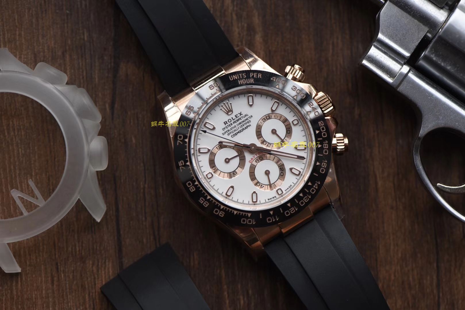 视频评测N厂超级胶带款4130迪通拿  Rolex劳力士宇宙计型迪通拿系列M116515ln-0019腕表 / R306