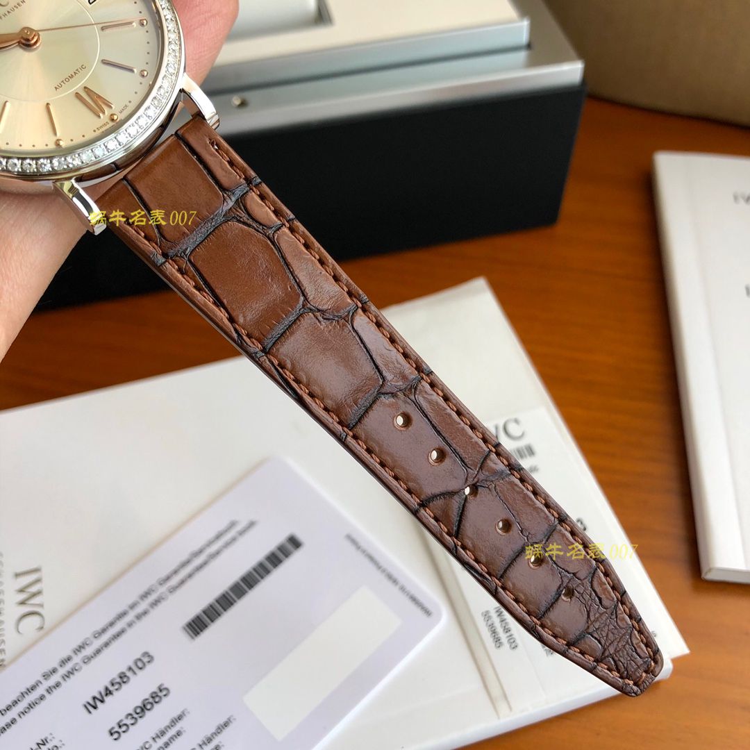   渠道原单  IWC万国表柏涛菲诺系列IW458103腕表独家渠道！波涛菲诺系列女款！ / WG353