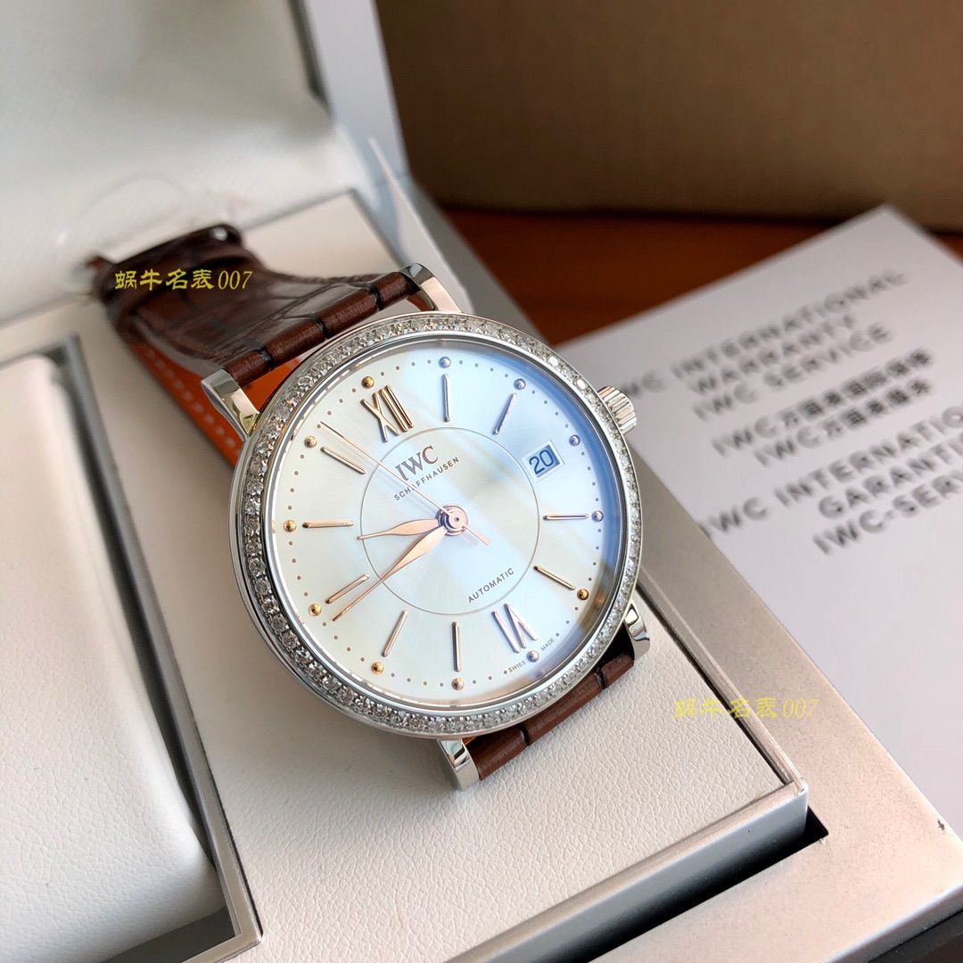   渠道原单  IWC万国表柏涛菲诺系列IW458103腕表独家渠道！波涛菲诺系列女款！ / WG353