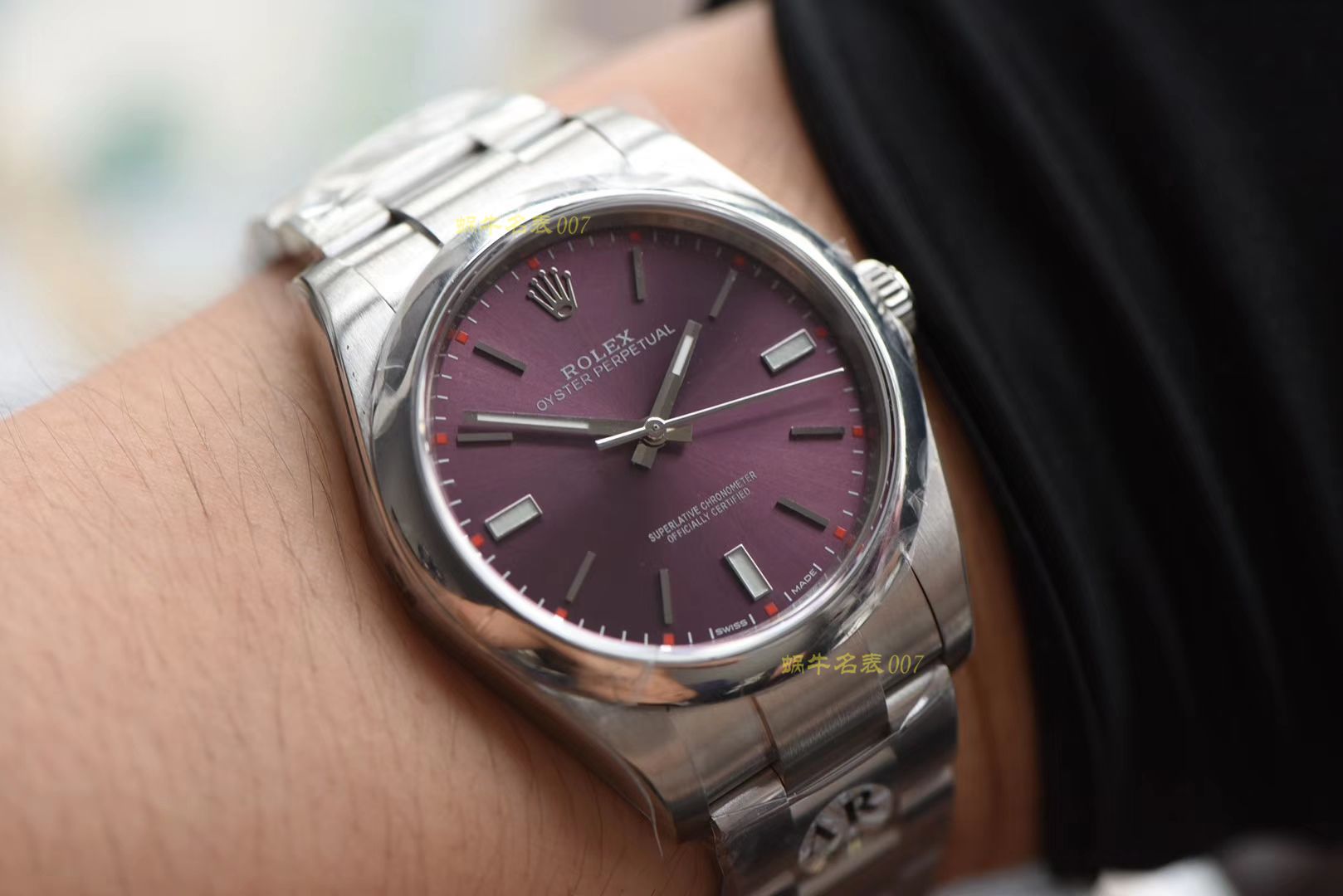 劳力士蚝式恒动系列m114300-0001腕表  AR高蚝式恒动904L精钢   / R309