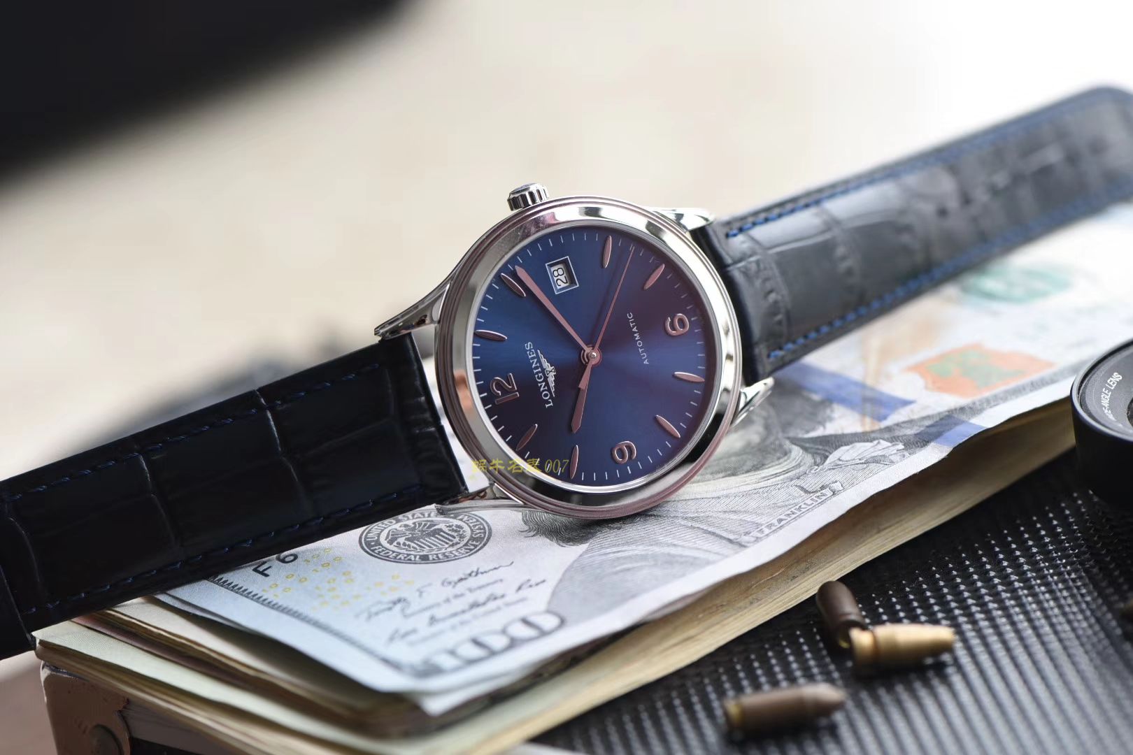 浪琴优雅军旗系列 L4.874.4.12.6，L4.874.4.96.6等男士机械腕表  浪琴军旗系列精品❗ 超薄1：1版本～   / L109