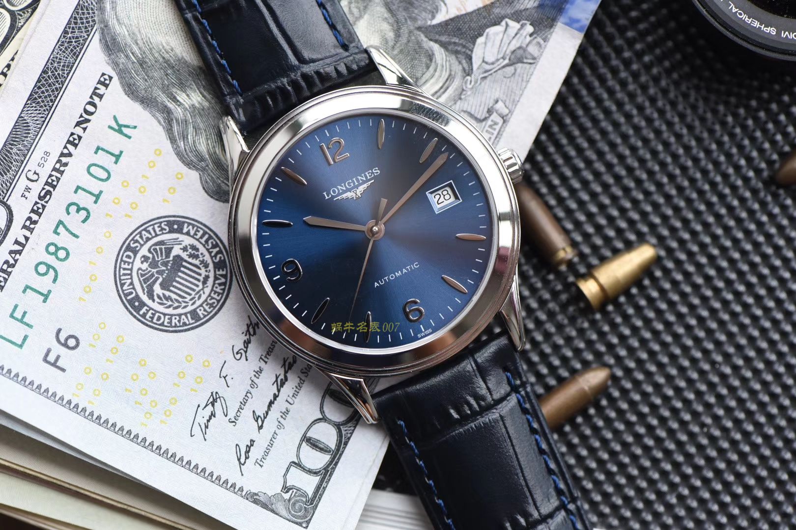 浪琴优雅军旗系列 L4.874.4.12.6，L4.874.4.96.6等男士机械腕表  浪琴军旗系列精品❗ 超薄1：1版本～   / L109