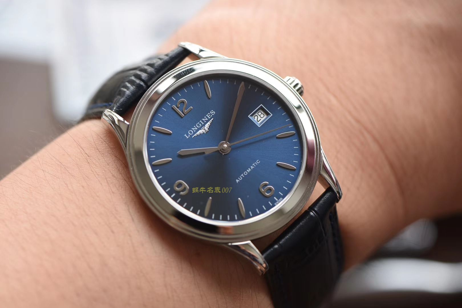 浪琴优雅军旗系列 L4.874.4.12.6，L4.874.4.96.6等男士机械腕表  浪琴军旗系列精品❗ 超薄1：1版本～   / L109