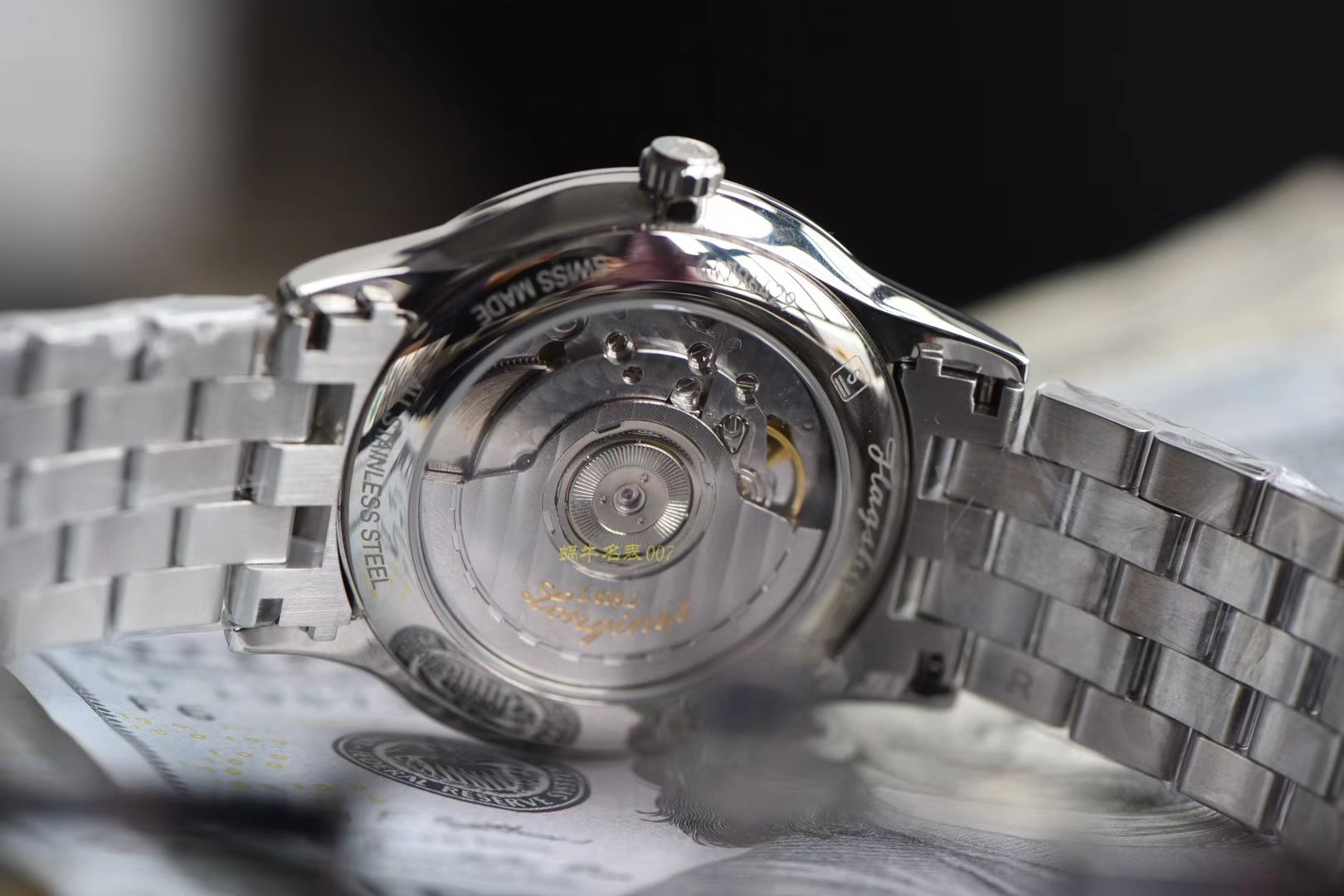 浪琴优雅军旗系列 L4.874.4.12.6，L4.874.4.96.6等男士机械腕表  浪琴军旗系列精品❗ 超薄1：1版本～   / L109