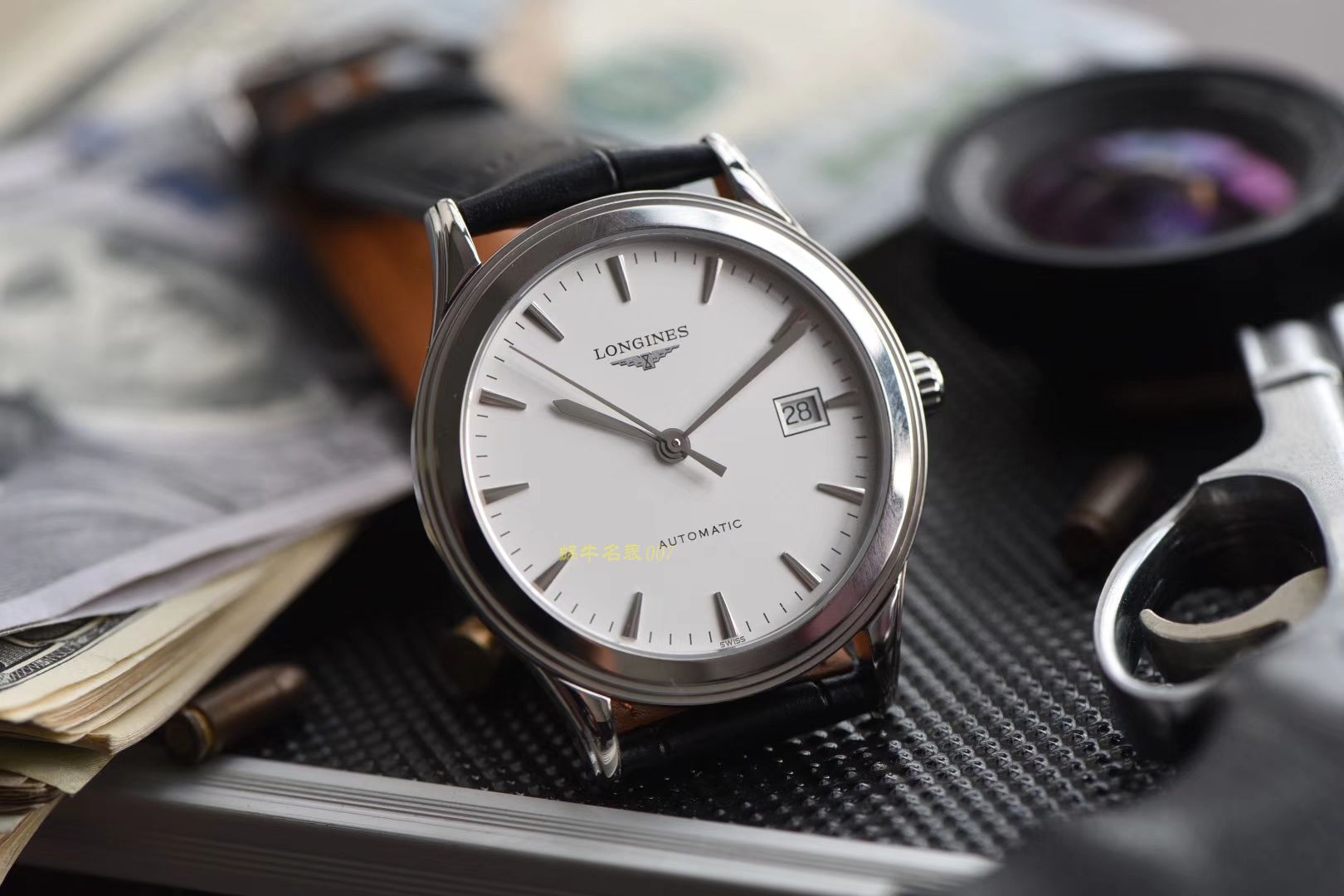 浪琴优雅军旗系列 L4.874.4.12.6，L4.874.4.96.6等男士机械腕表  浪琴军旗系列精品❗ 超薄1：1版本～   / L109