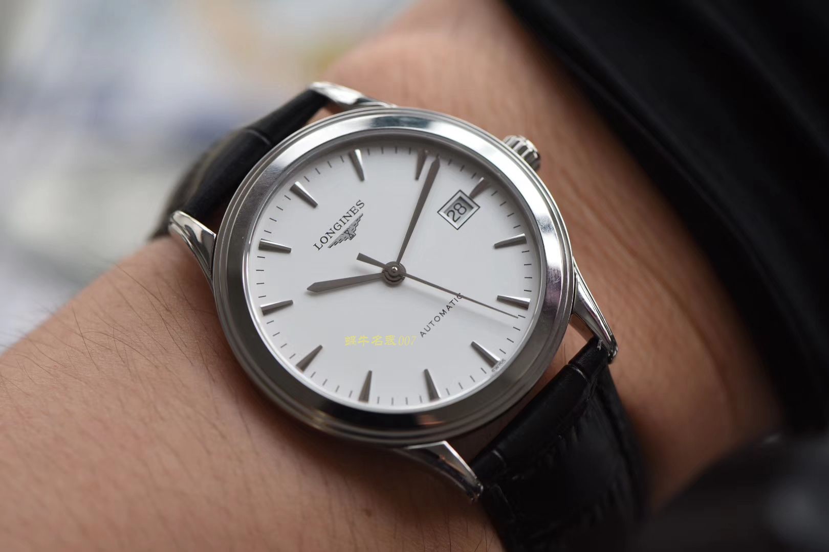 浪琴优雅军旗系列 L4.874.4.12.6，L4.874.4.96.6等男士机械腕表  浪琴军旗系列精品❗ 超薄1：1版本～   / L109