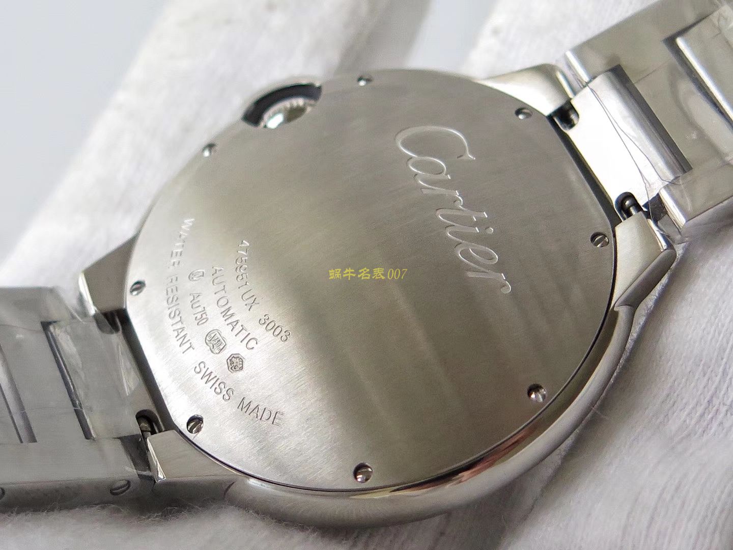   TW  ]卡地亚神豪级满钻版42mm大气球W69006Z2（全玫瑰金版）以及WE9009Z3（全白金版）腕表 / K213