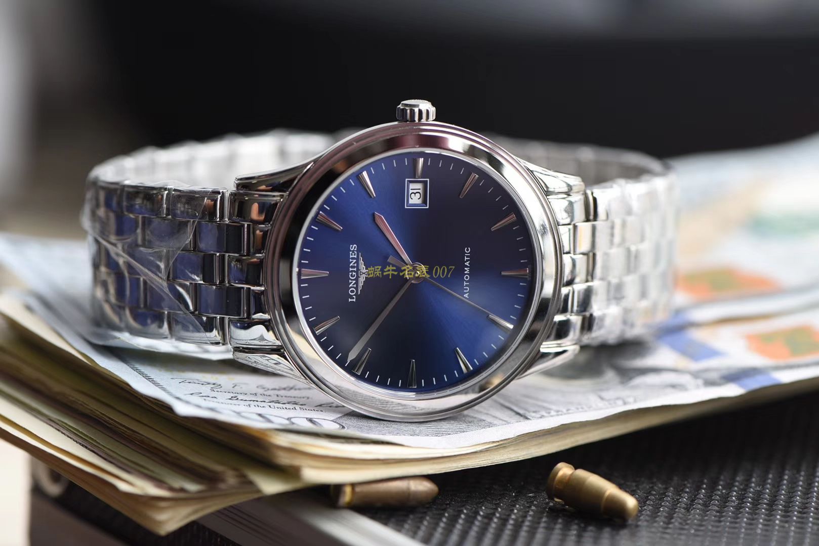 浪琴优雅军旗系列 L4.874.4.12.6，L4.874.4.96.6等男士机械腕表  浪琴军旗系列精品❗ 超薄1：1版本～   / L109