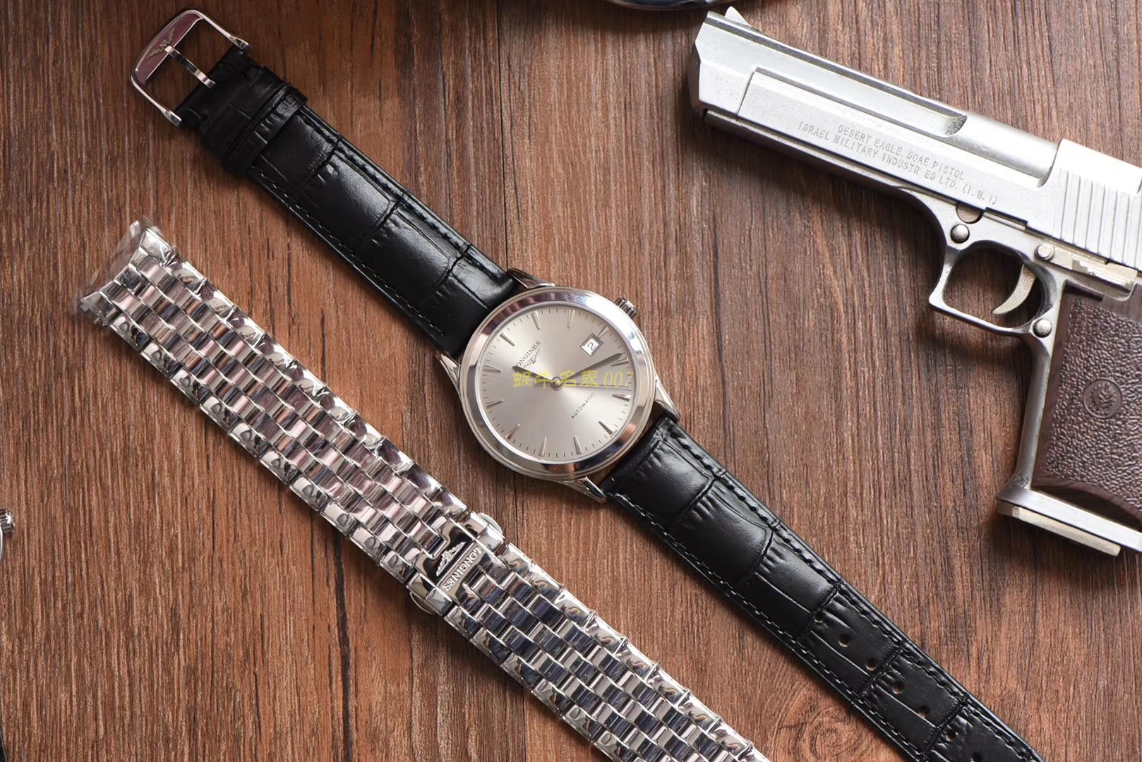 浪琴优雅军旗系列 L4.874.4.12.6，L4.874.4.96.6等男士机械腕表  浪琴军旗系列精品❗ 超薄1：1版本～   / L109