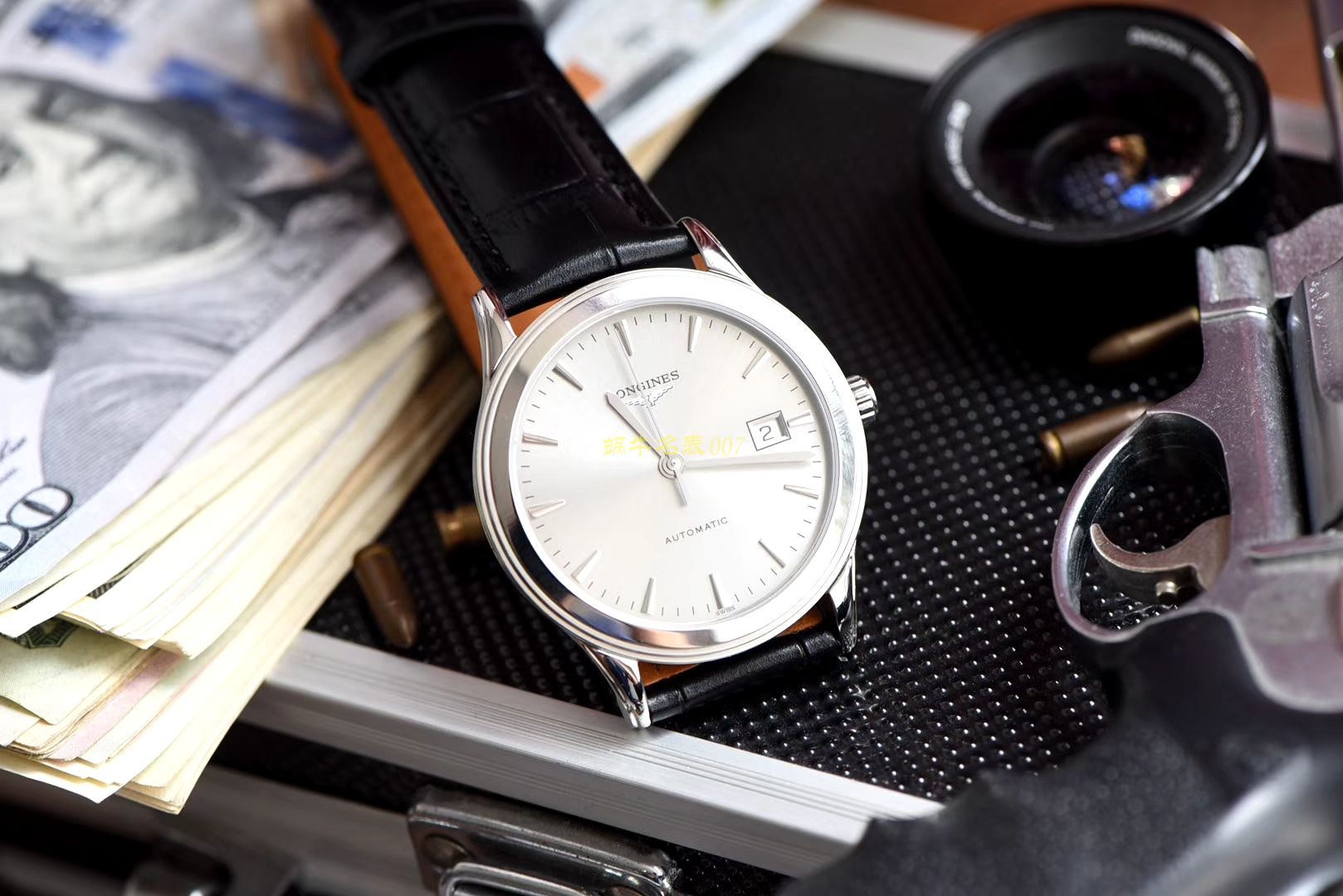 浪琴优雅军旗系列 L4.874.4.12.6，L4.874.4.96.6等男士机械腕表  浪琴军旗系列精品❗ 超薄1：1版本～   / L109