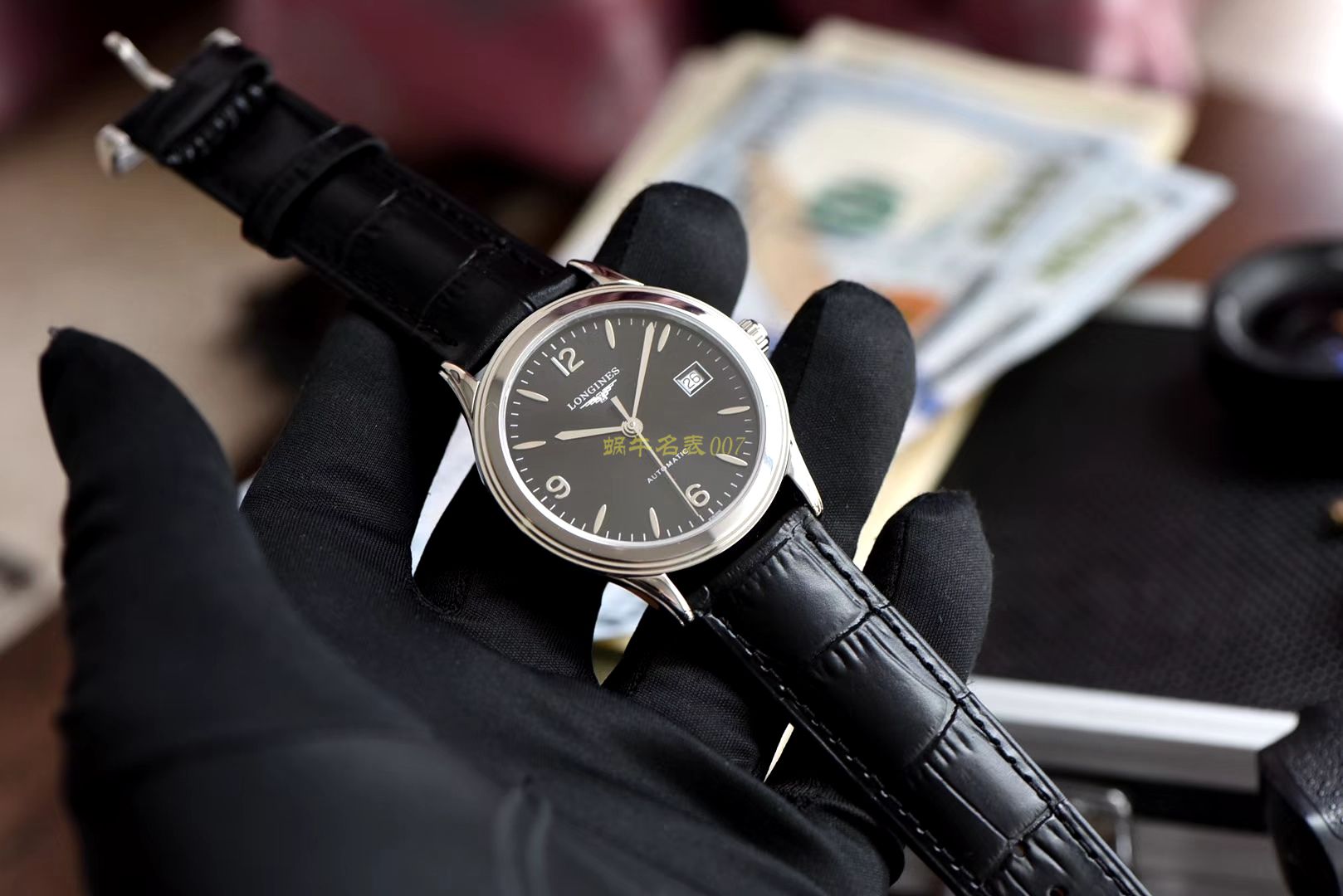 浪琴优雅军旗系列 L4.874.4.12.6，L4.874.4.96.6等男士机械腕表  浪琴军旗系列精品❗ 超薄1：1版本～   / L109