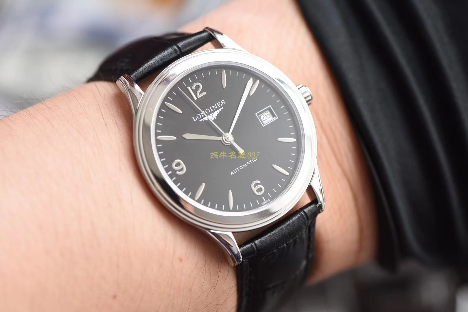 浪琴优雅军旗系列 L4.874.4.12.6，L4.874.4.96.6等男士机械腕表  浪琴军旗系列精品❗ 超薄1：1版本～   / L109