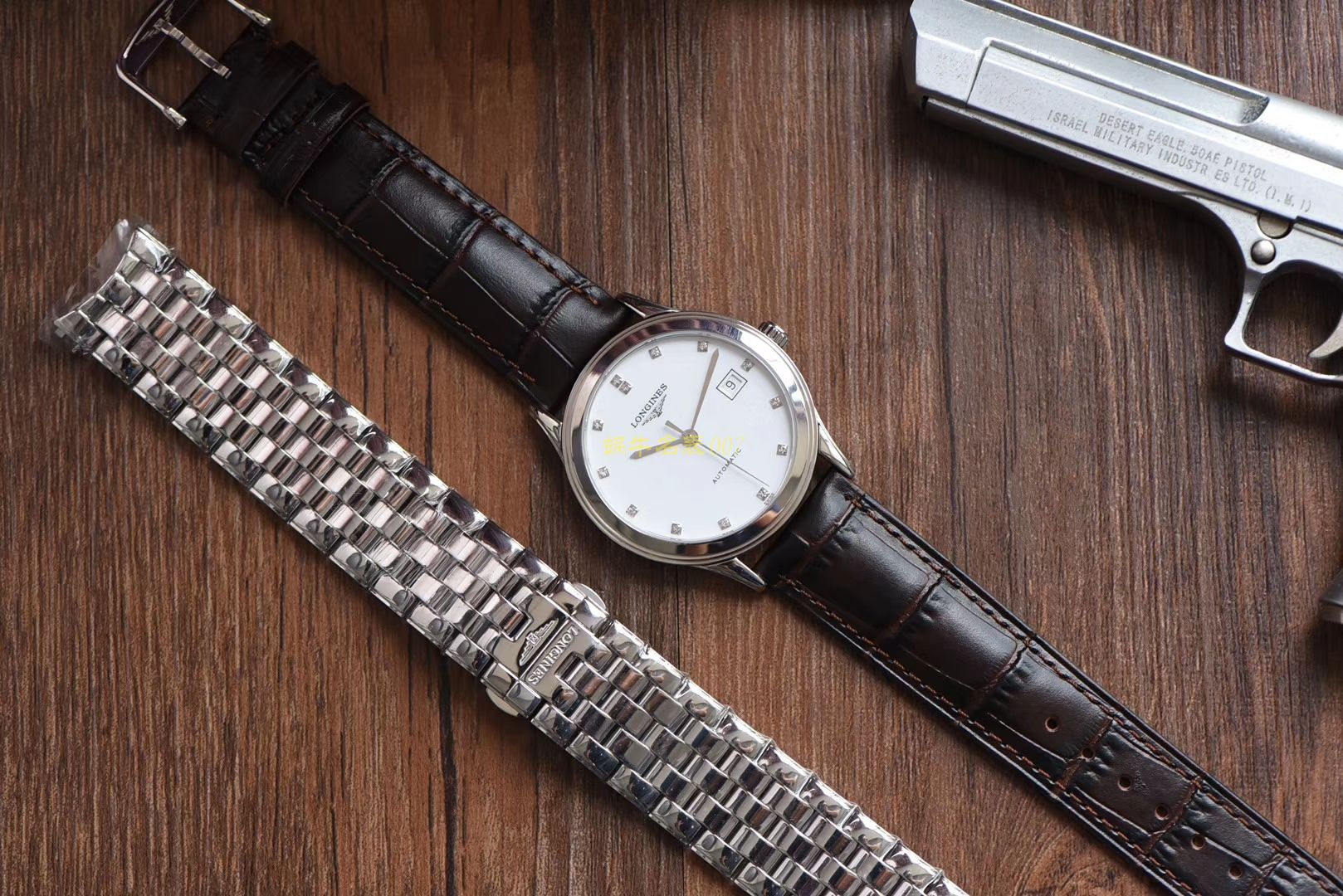 浪琴优雅军旗系列 L4.874.4.12.6，L4.874.4.96.6等男士机械腕表  浪琴军旗系列精品❗ 超薄1：1版本～   / L109