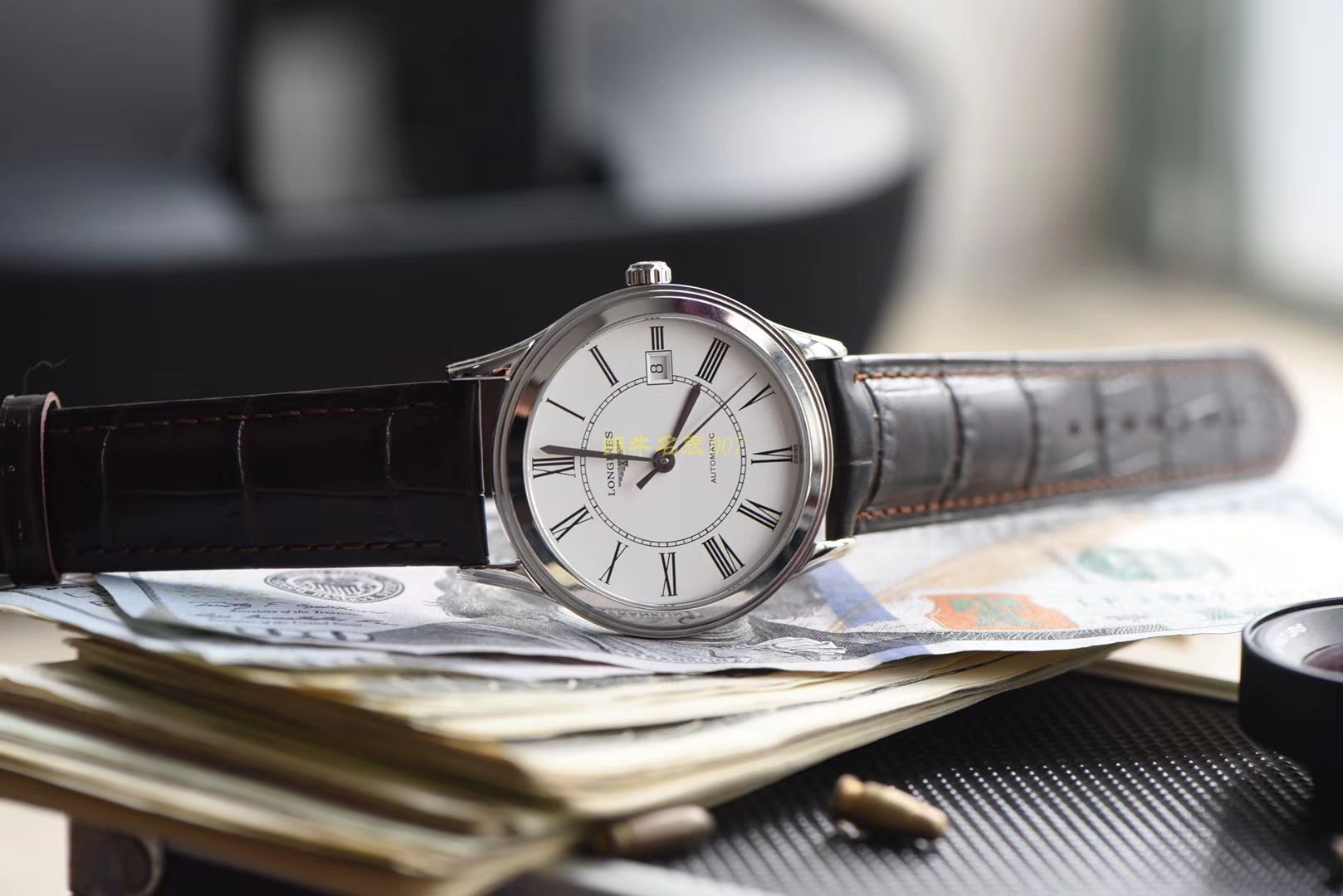 浪琴优雅军旗系列 L4.874.4.12.6，L4.874.4.96.6等男士机械腕表  浪琴军旗系列精品❗ 超薄1：1版本～   / L109