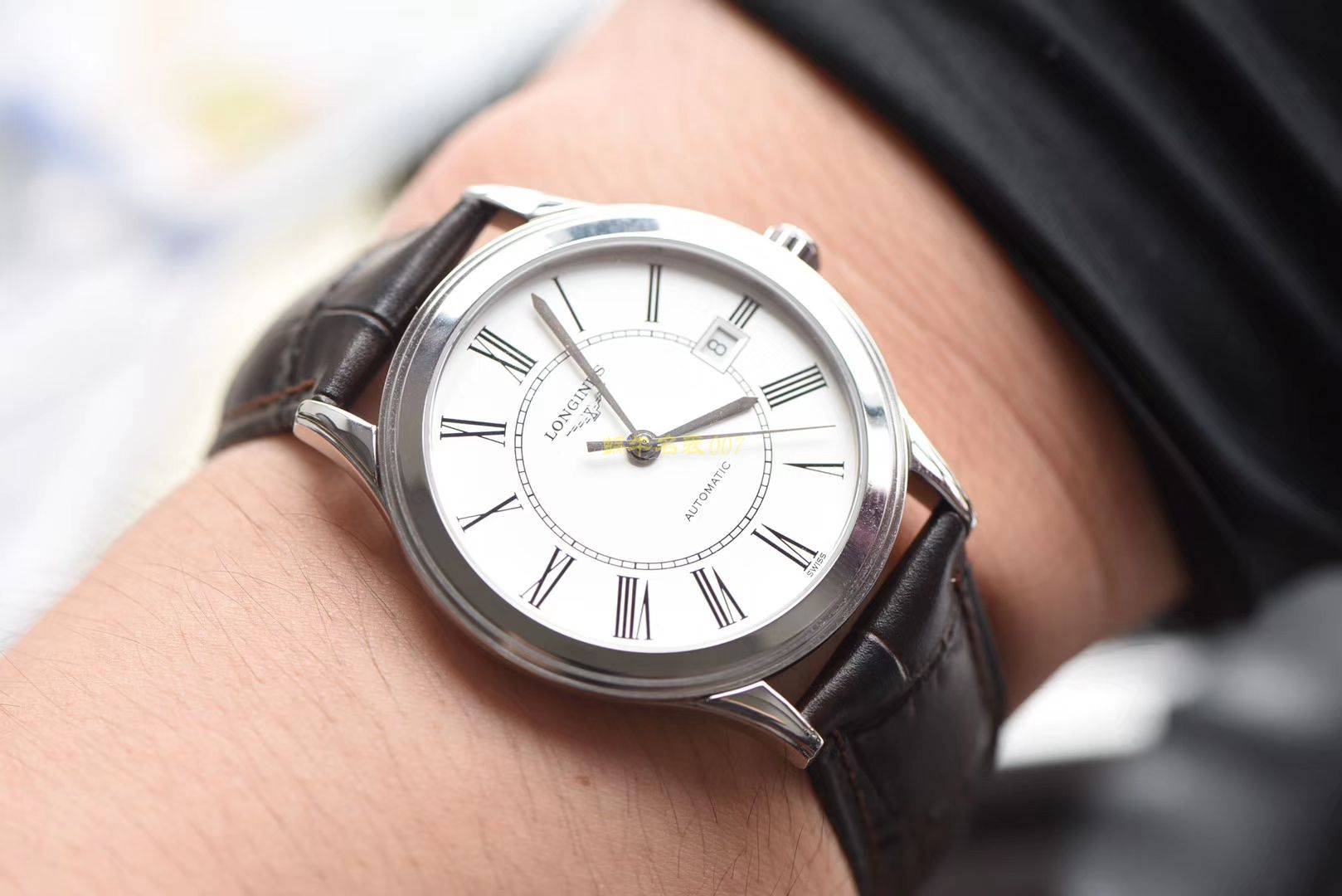 浪琴优雅军旗系列 L4.874.4.12.6，L4.874.4.96.6等男士机械腕表  浪琴军旗系列精品❗ 超薄1：1版本～   / L109