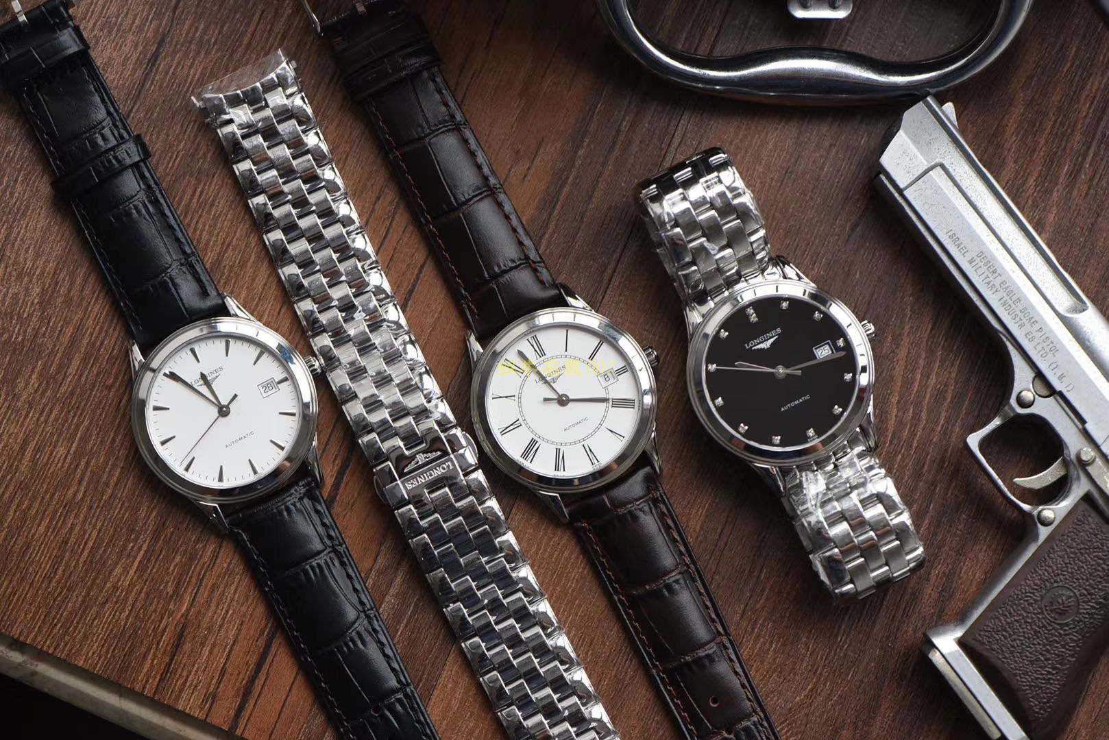 浪琴优雅军旗系列 L4.874.4.12.6，L4.874.4.96.6等男士机械腕表  浪琴军旗系列精品❗ 超薄1：1版本～   / L109