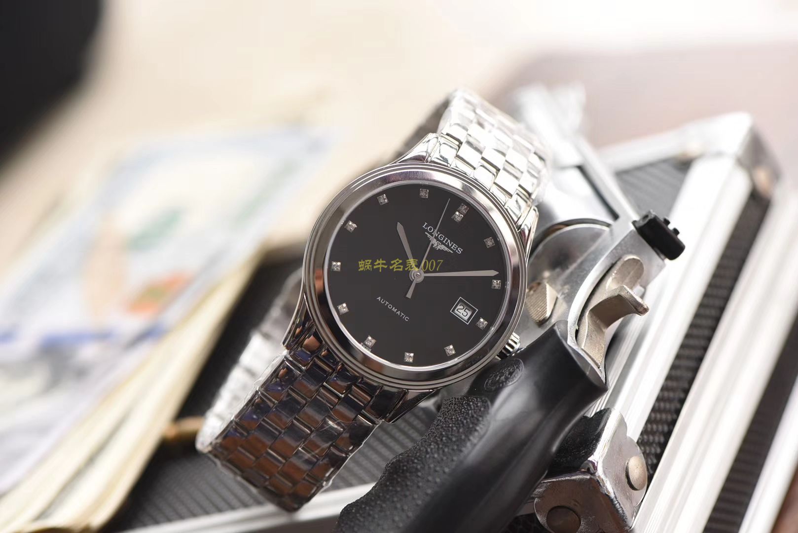 浪琴优雅军旗系列 L4.874.4.12.6，L4.874.4.96.6等男士机械腕表  浪琴军旗系列精品❗ 超薄1：1版本～   / L109