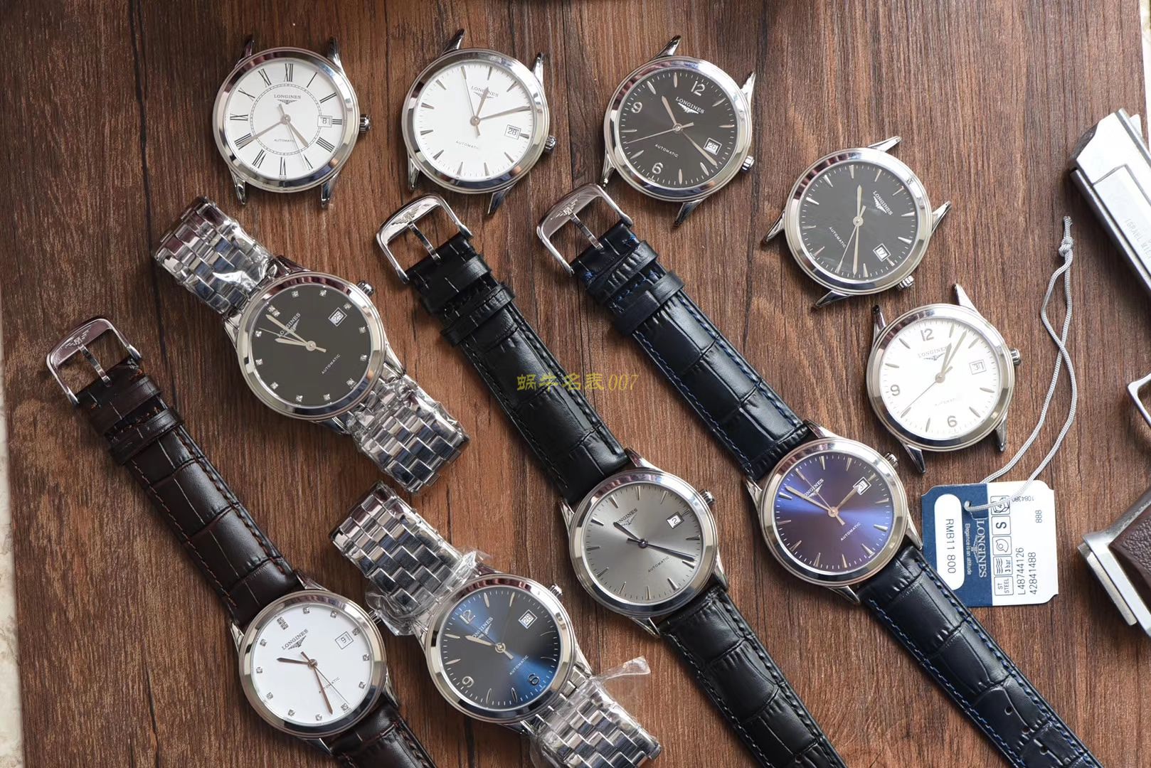 浪琴优雅军旗系列 L4.874.4.12.6，L4.874.4.96.6等男士机械腕表  浪琴军旗系列精品❗ 超薄1：1版本～   / L109