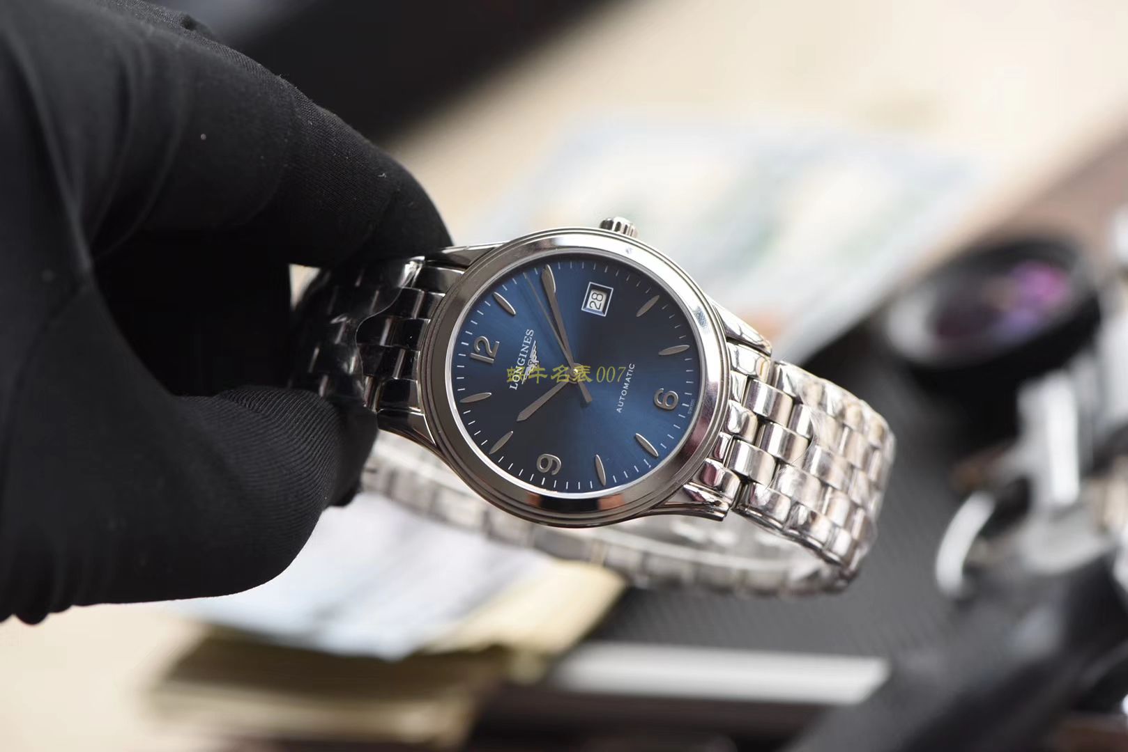 浪琴优雅军旗系列 L4.874.4.12.6，L4.874.4.96.6等男士机械腕表  浪琴军旗系列精品❗ 超薄1：1版本～   / L109