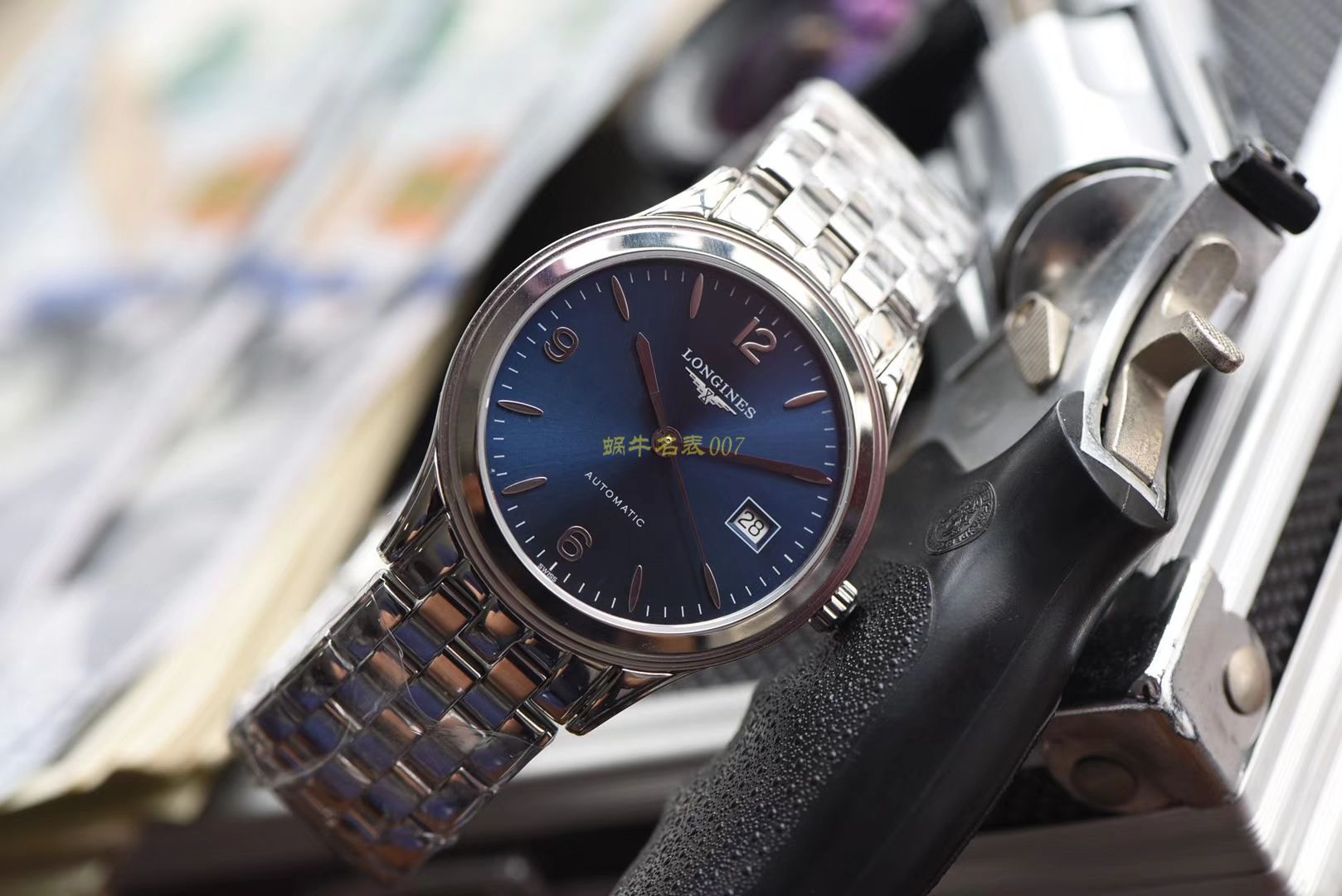 浪琴优雅军旗系列 L4.874.4.12.6，L4.874.4.96.6等男士机械腕表  浪琴军旗系列精品❗ 超薄1：1版本～   / L109